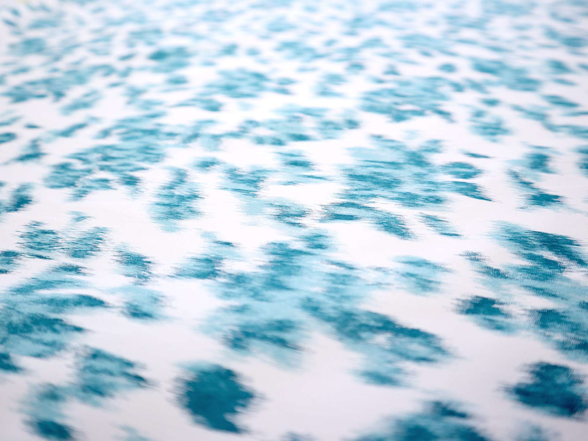 Warp Printed Taffeta in Leopard Spot Florals