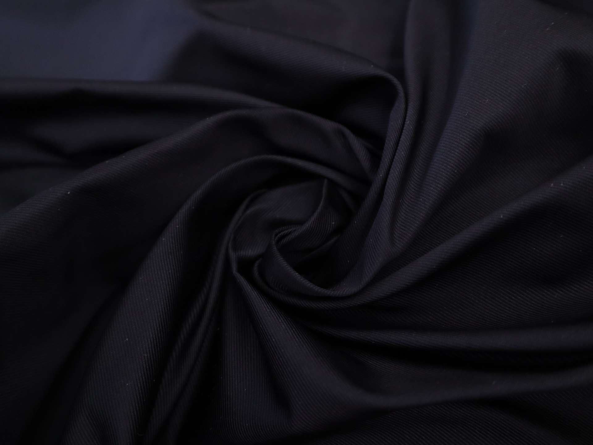 Silk Faille in Dark Navy