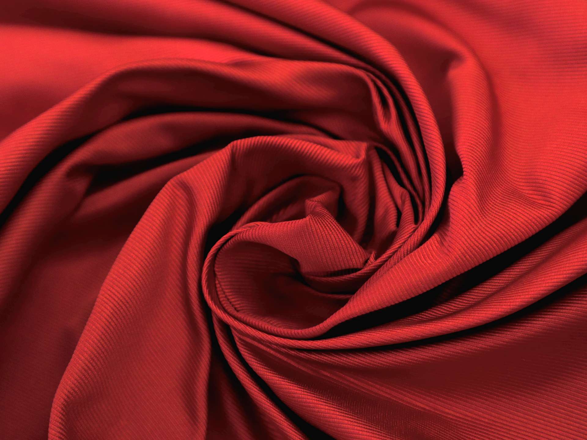 Silk Faille in Red