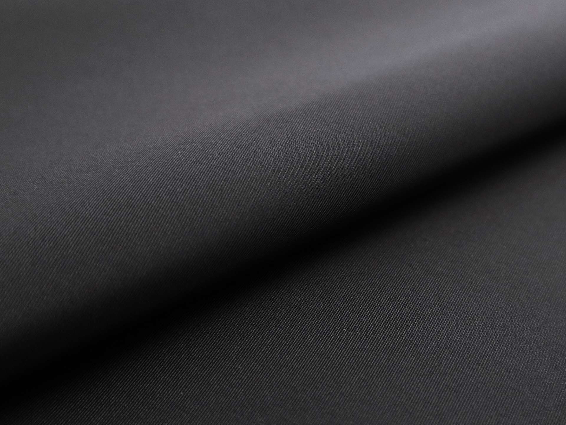 Silk Gros de Londres with a Bounce Finish in Charcoal
