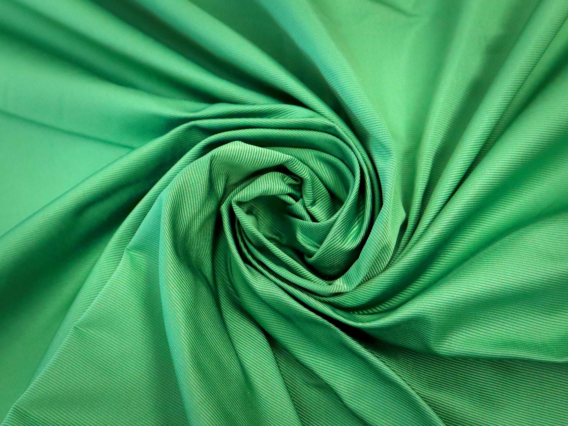 Silk Faille in Forest Green
