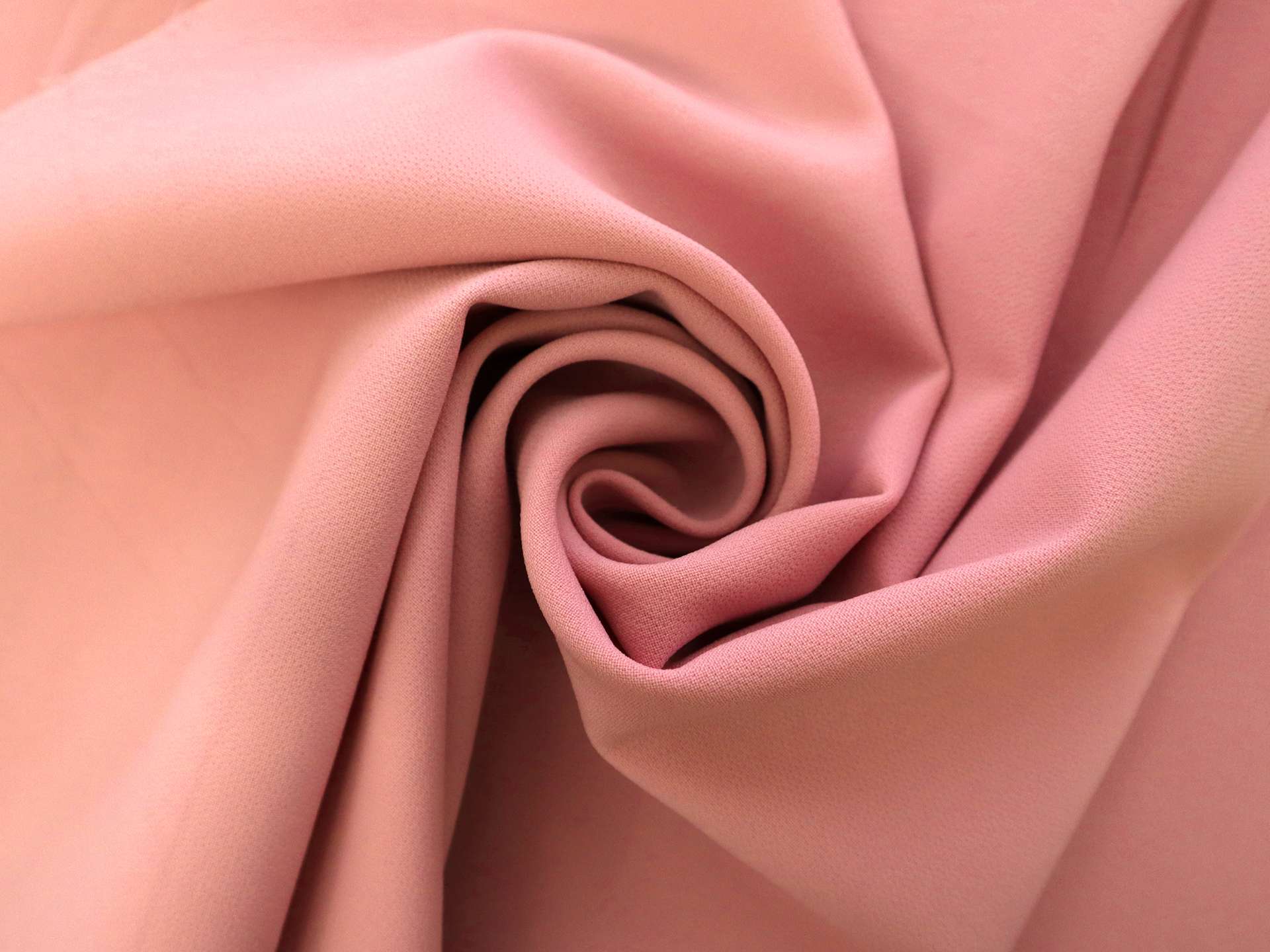 Polyester Stretch Crepe in Carnation Pink