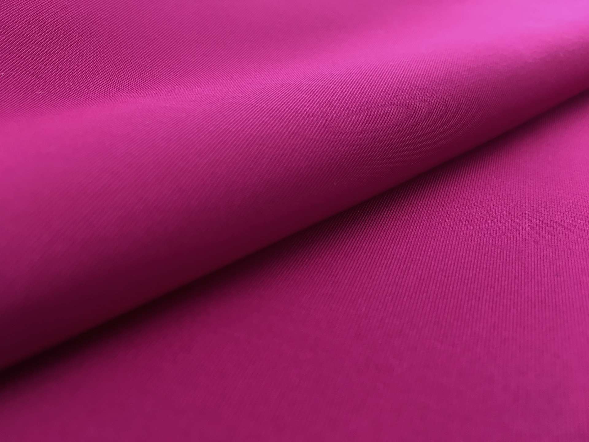 Silk Gros de Londres with a Bounce Finish in Magenta