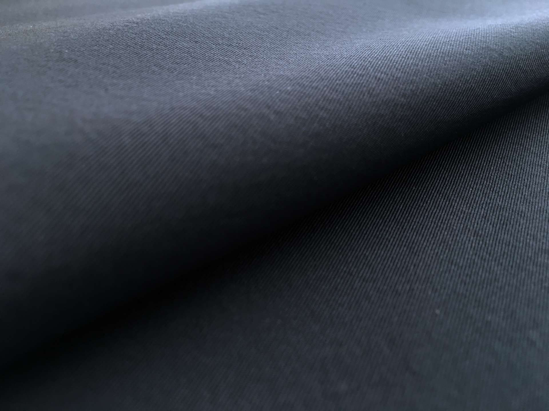Silk Gros de Londres with a Bounce Finish in Colonial Blue