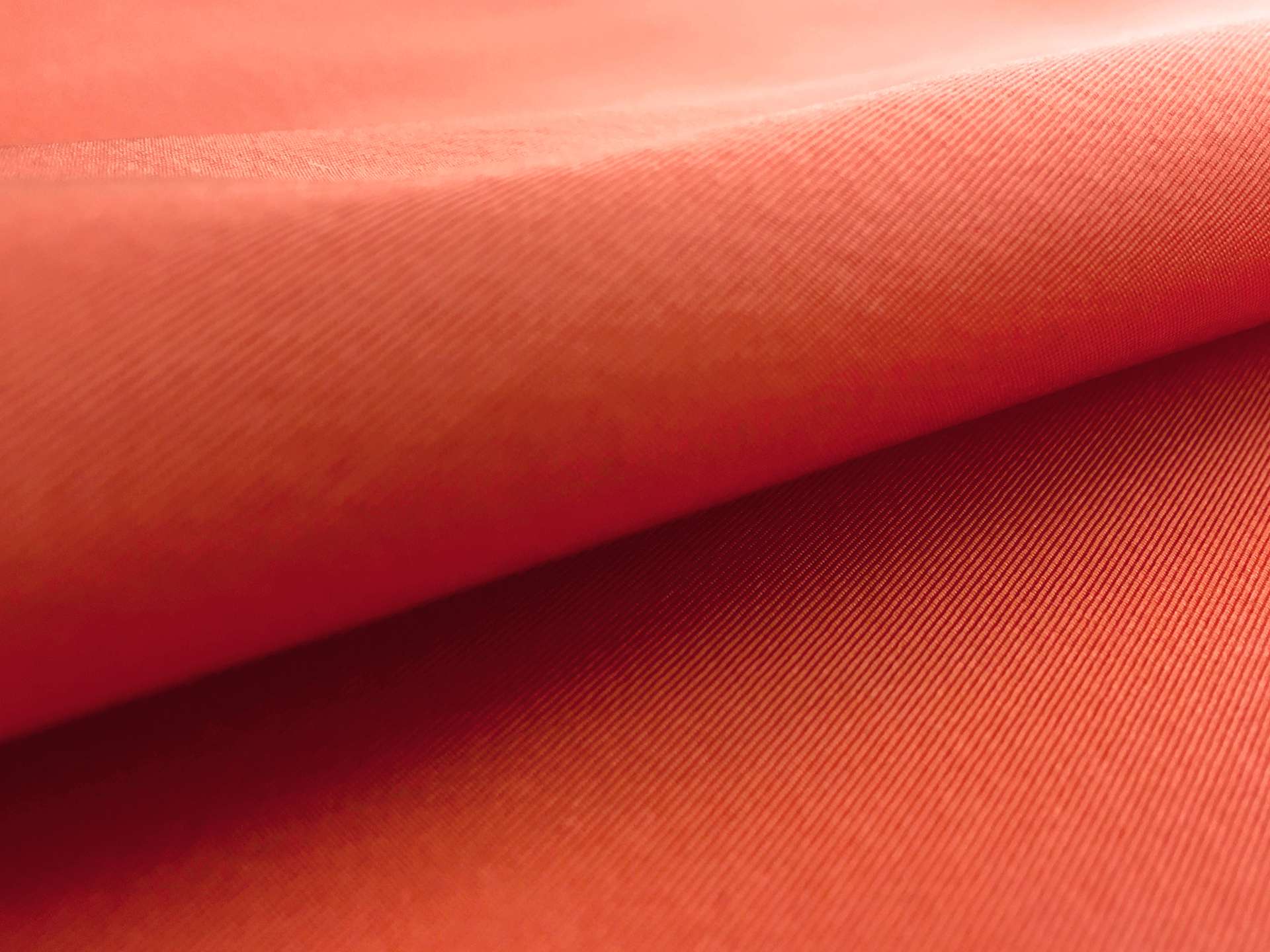 Silk Gros de Londres with a Bounce Finish in Orange