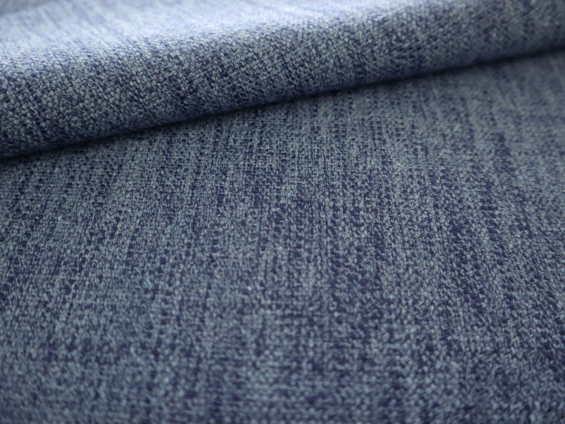 High Performance Cotton Upholstery in Denim Blue