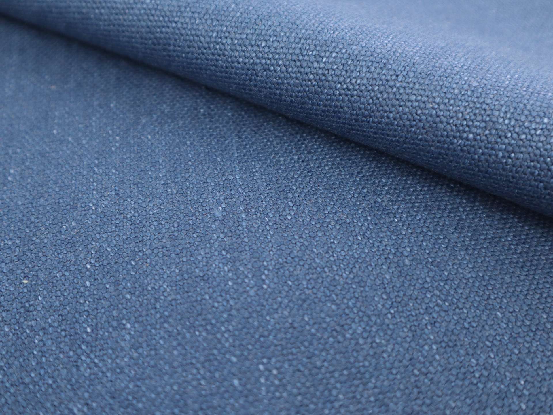 Linen Upholstery in Azure Blue