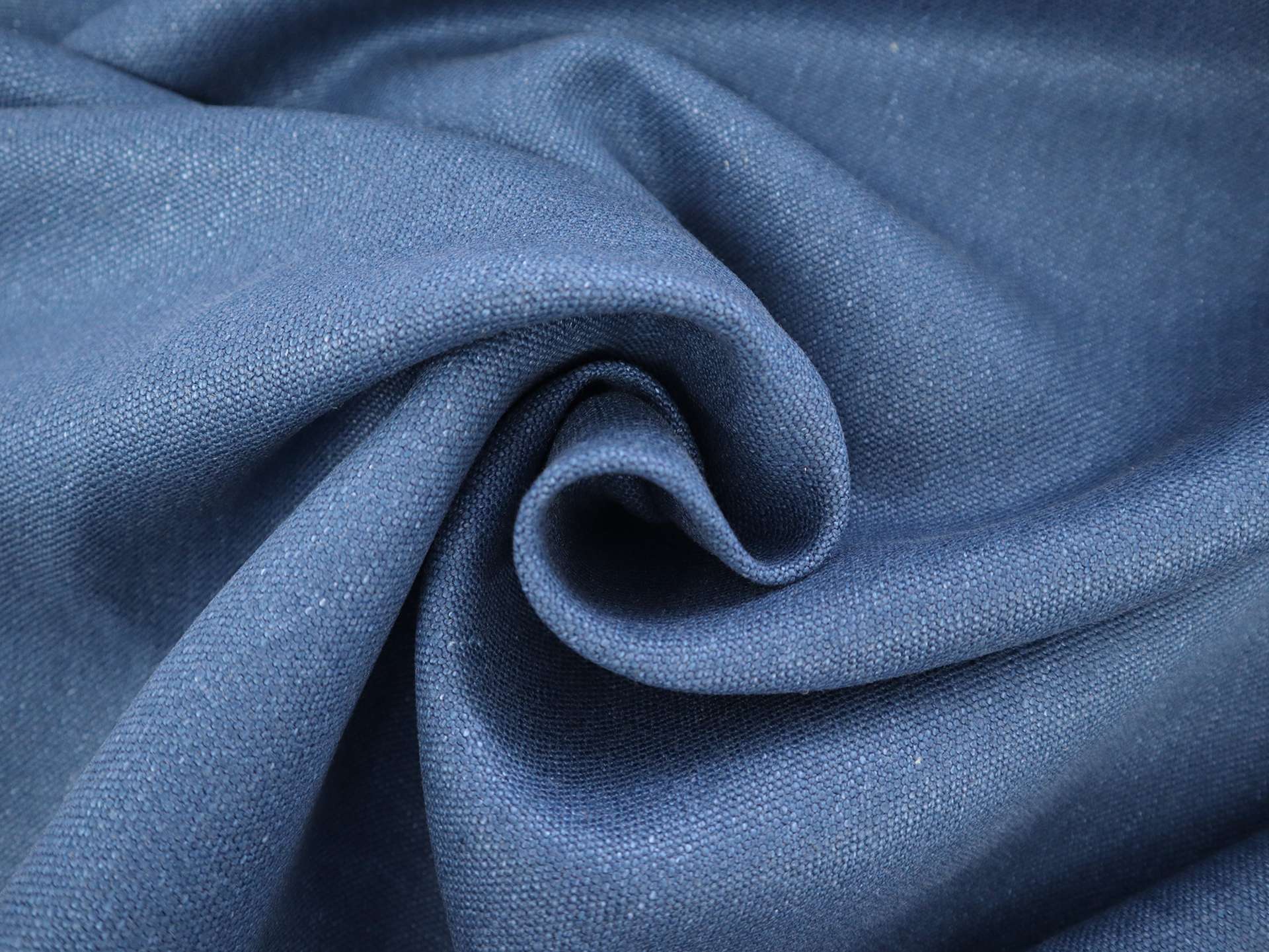 Linen Upholstery in Azure Blue