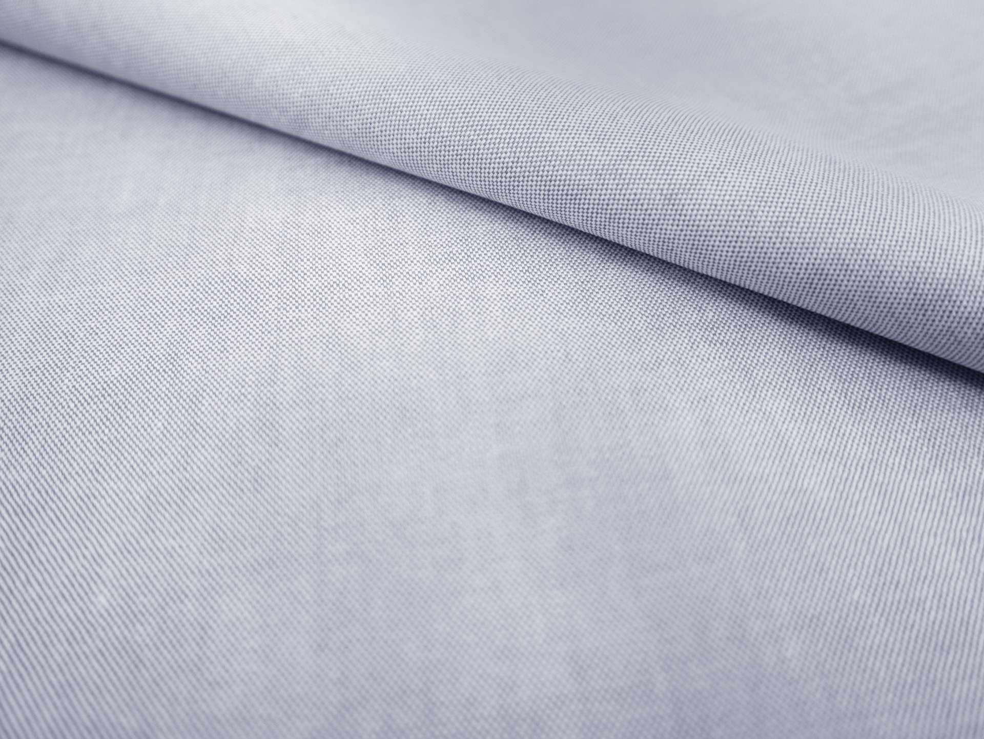 Pima Cotton Oxford in Wedgewood
