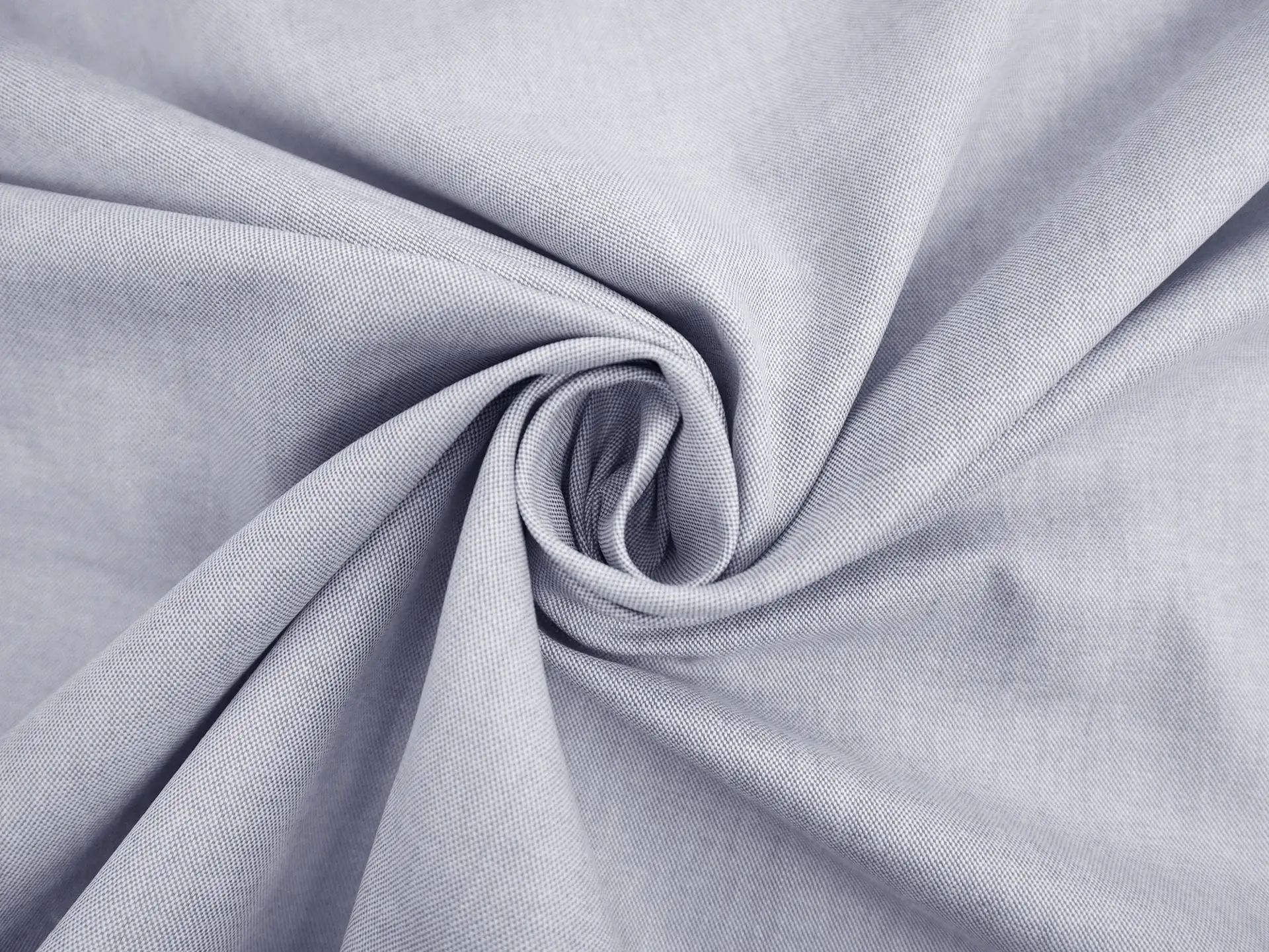 Pima Cotton Oxford in Wedgewood