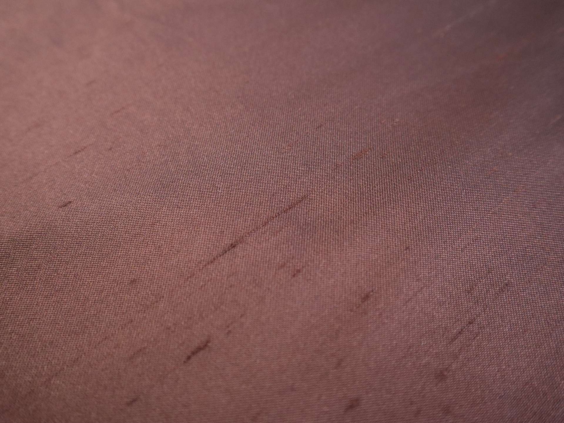 Heavy Silk Shantung in Chocolate