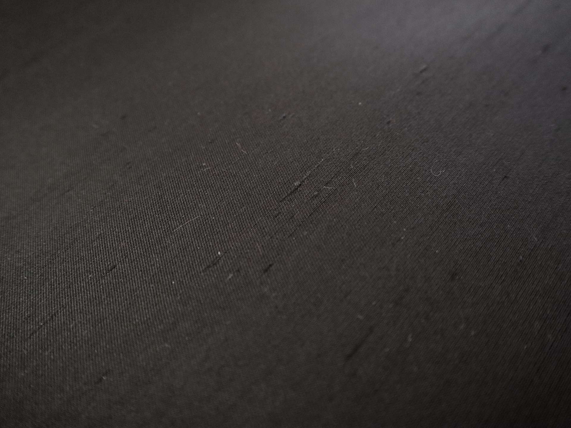 Calvin Klein Silk Shantung in Black