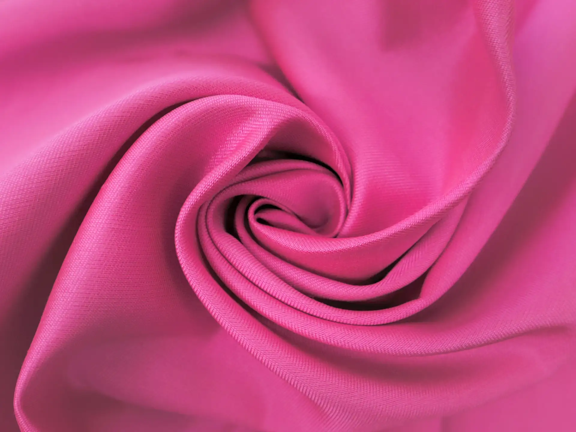 Calvin Klein Silk Shantung in Hot Pink