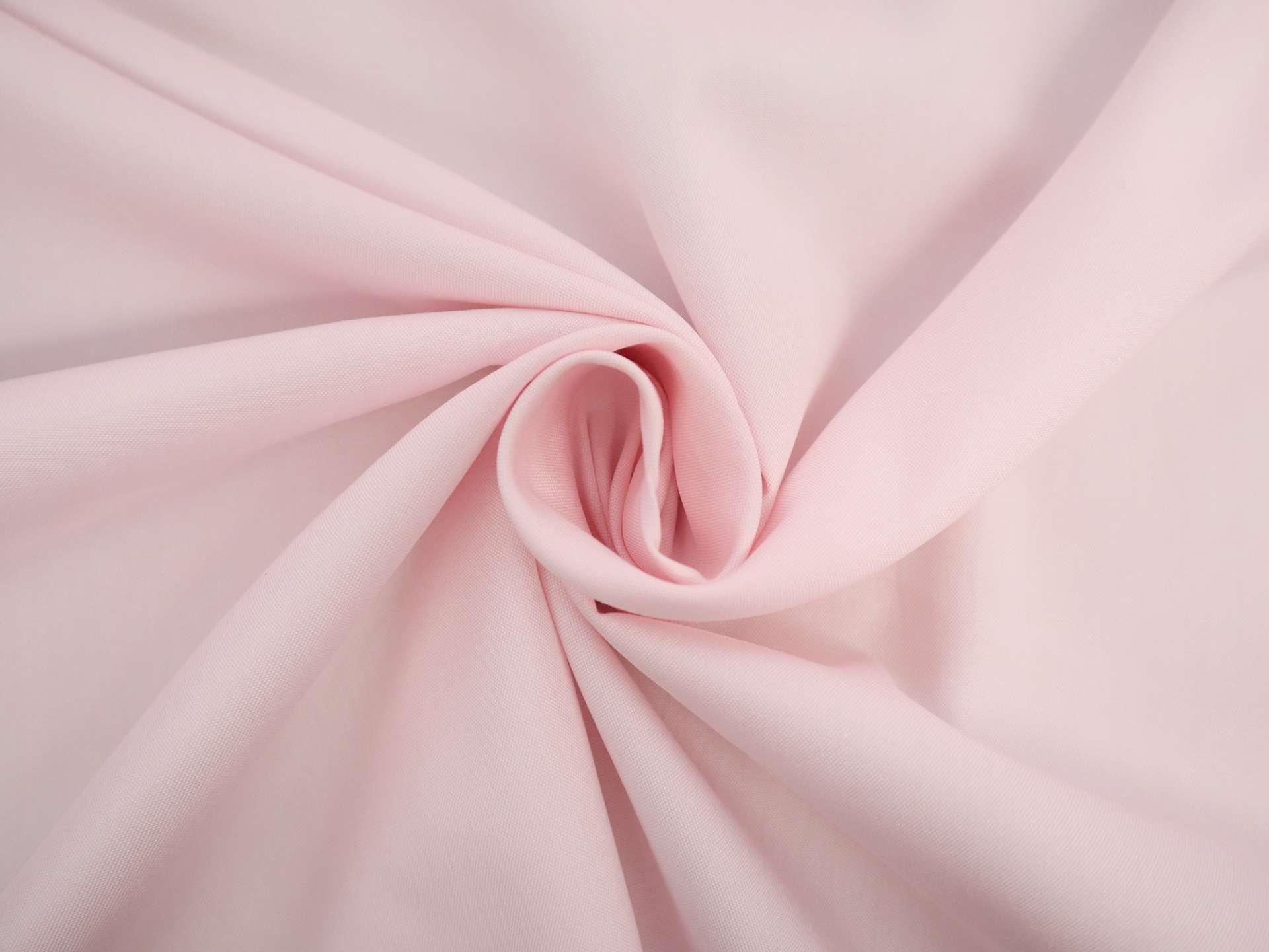 Cotton Pinpoint Oxford Shirting in Barely Pink