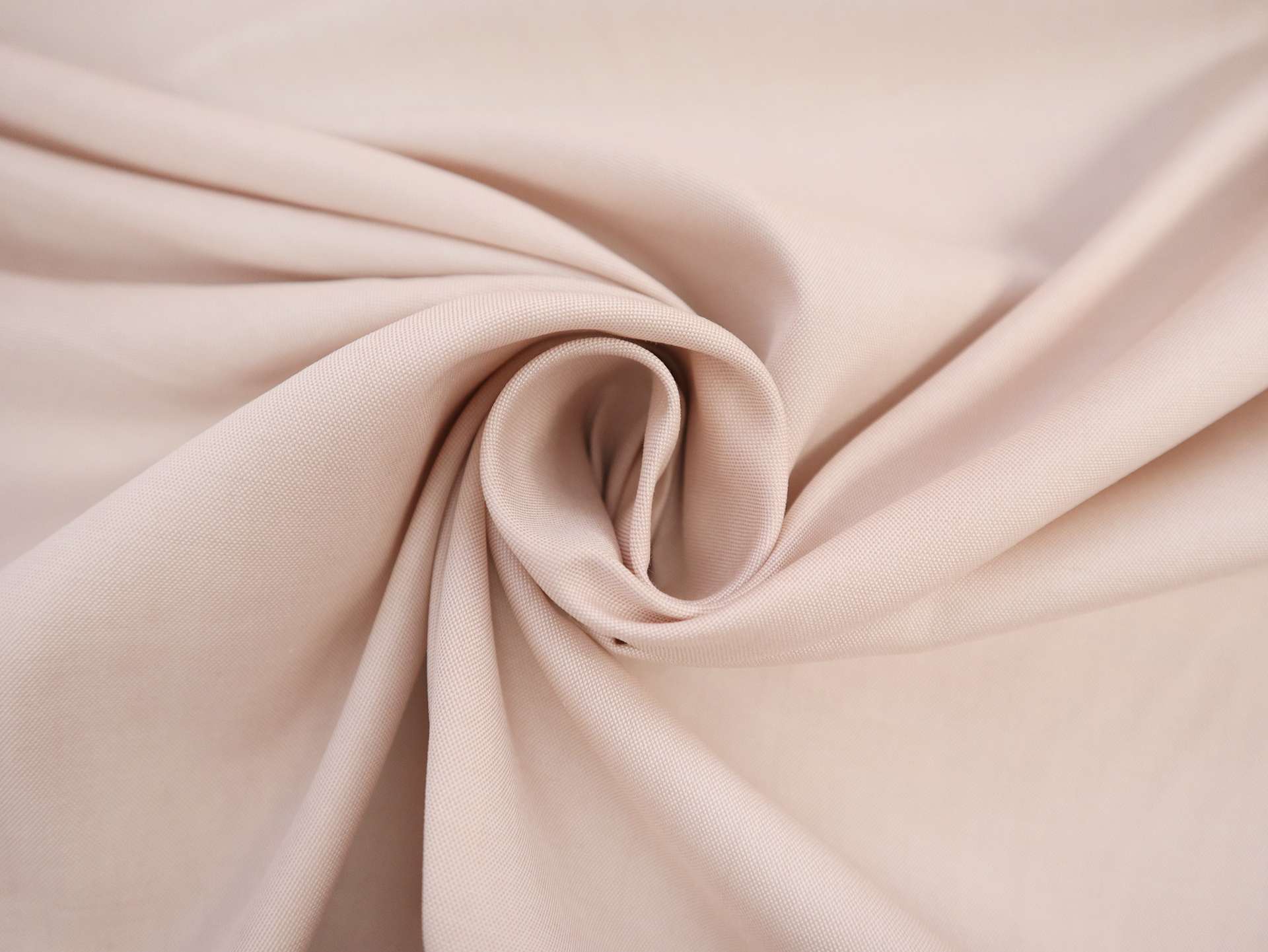 Cotton Pinpoint Oxford Shirting in Beige 