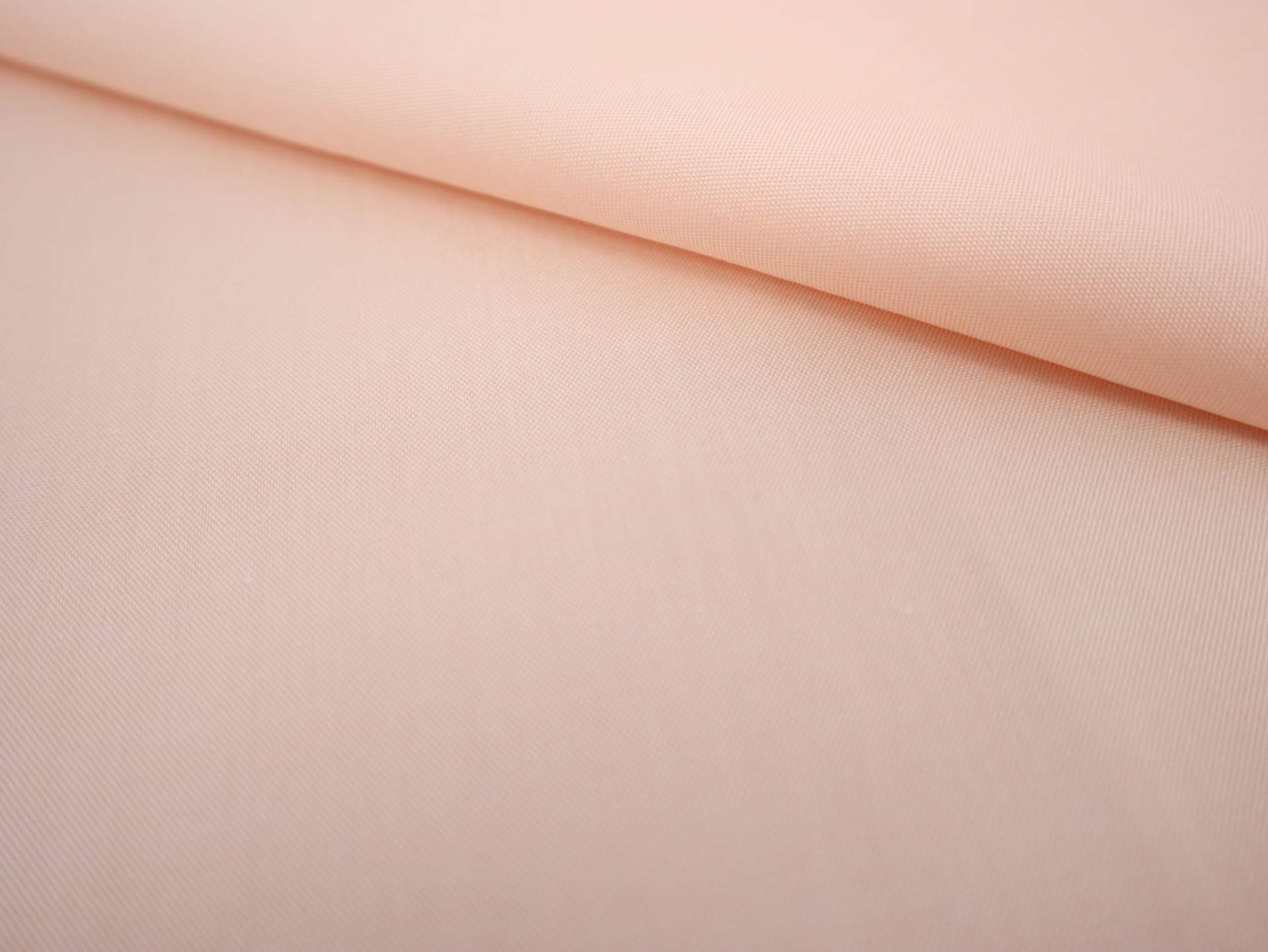 Cotton Pinpoint Oxford Shirting in Peach