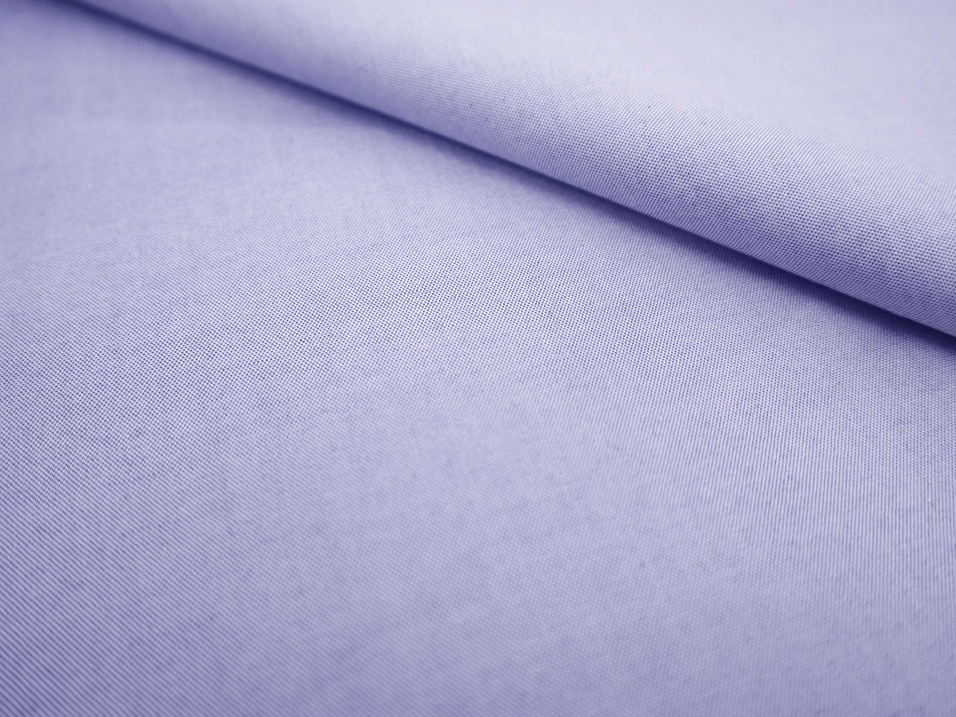 Cotton Pinpoint Oxford Shirting in Blue