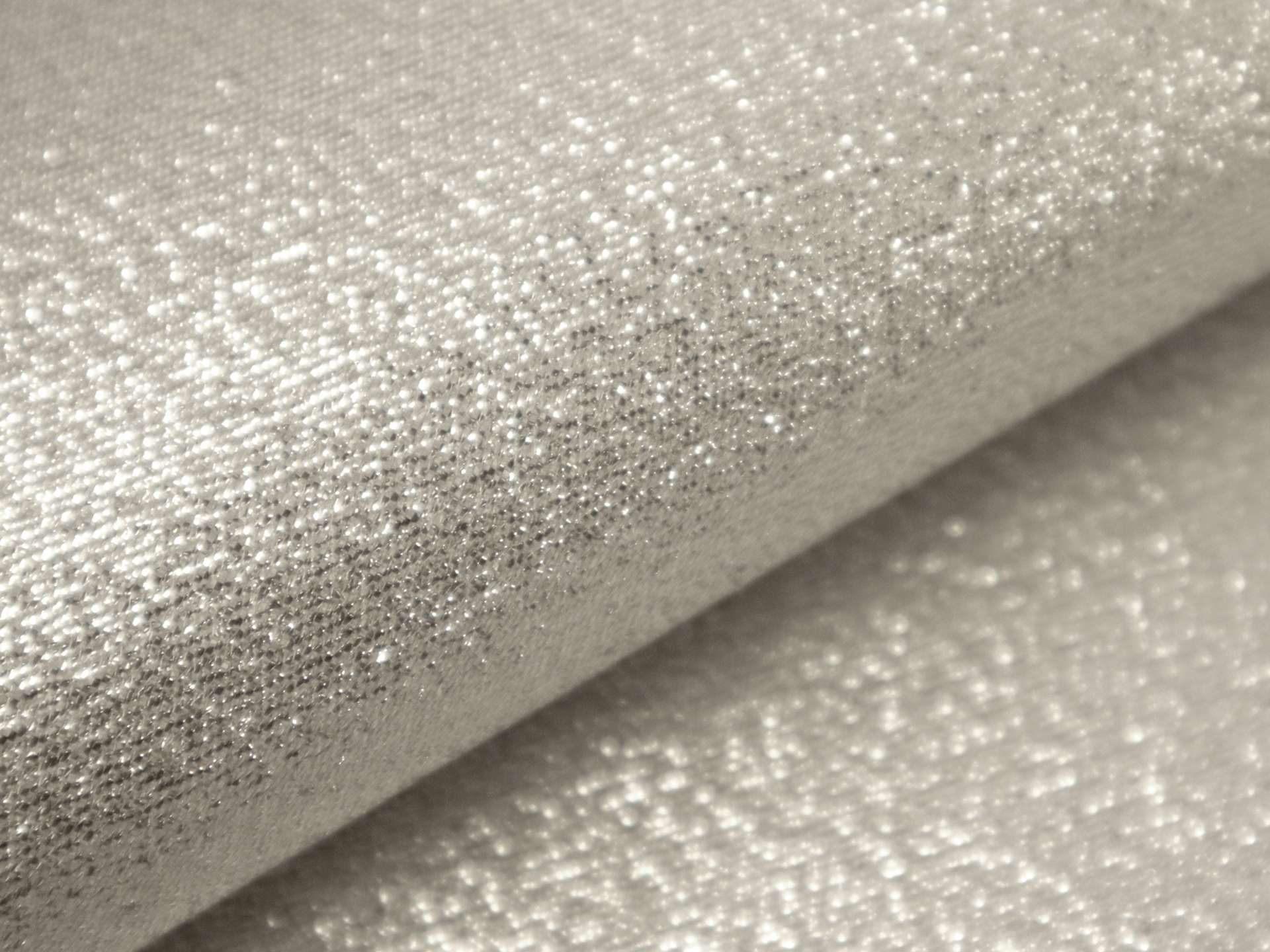 Fused Poly Lamé in Silver