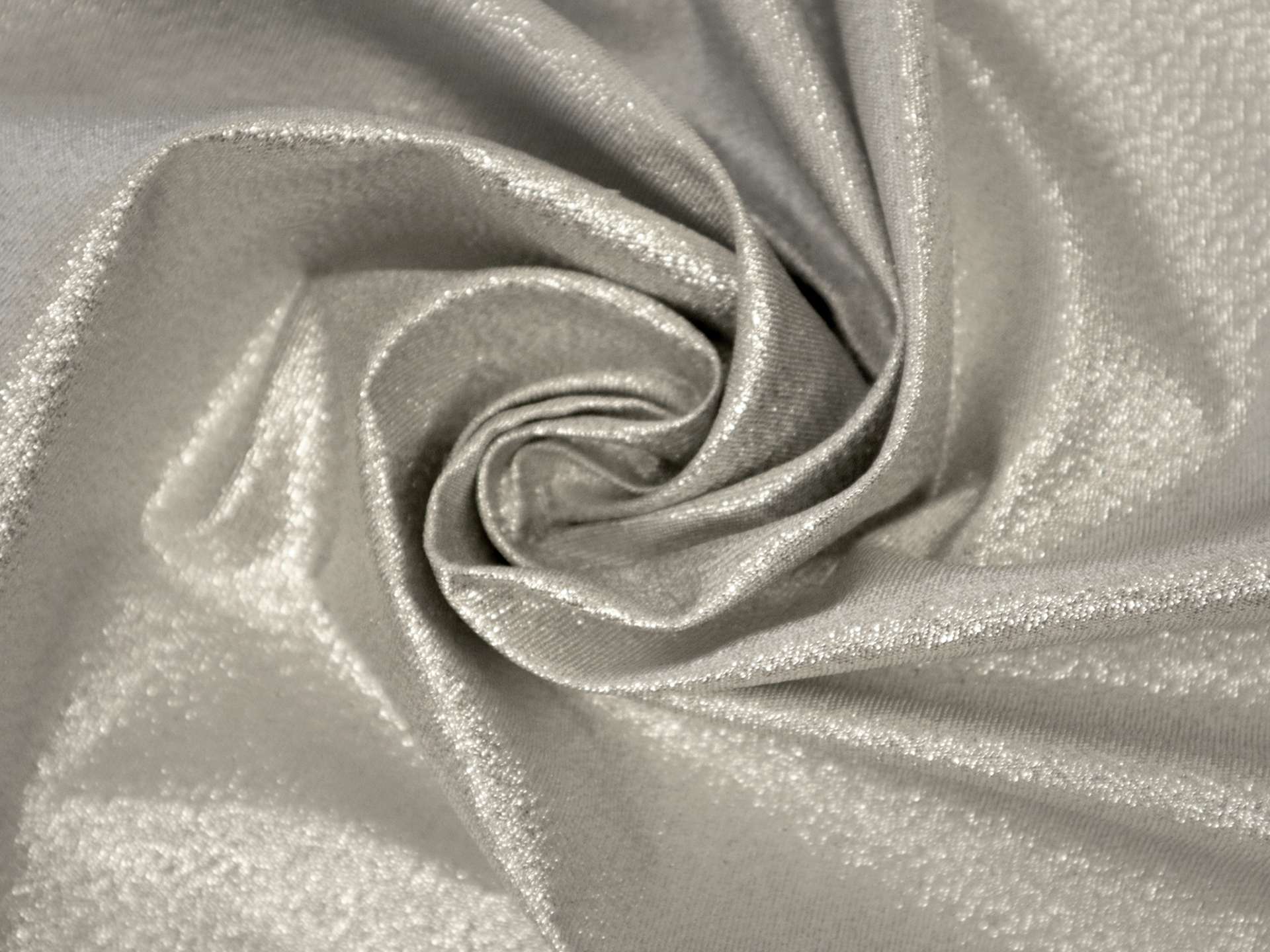 Fused Poly Lamé in Silver
