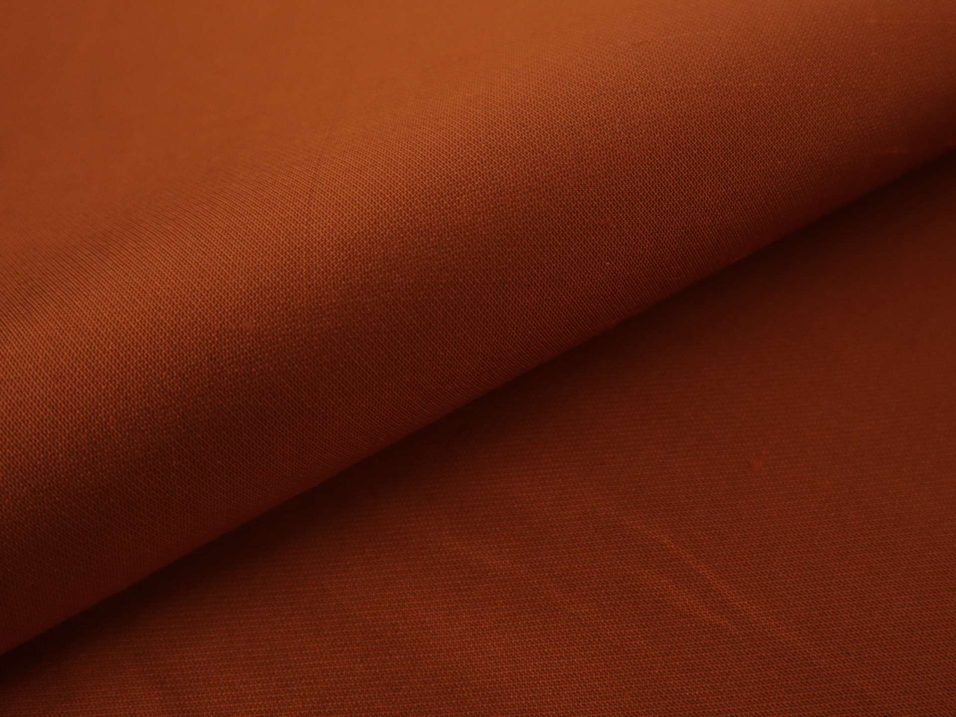 Italian Silk Shantung in Rust