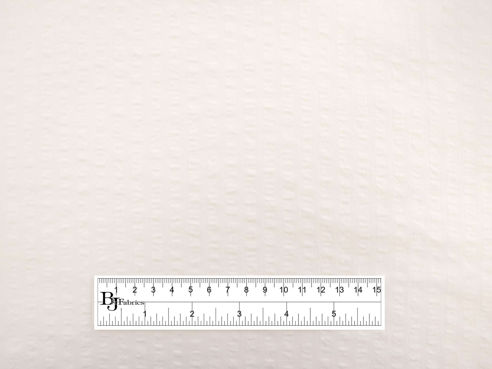Cotton Novelty Seersucker in White