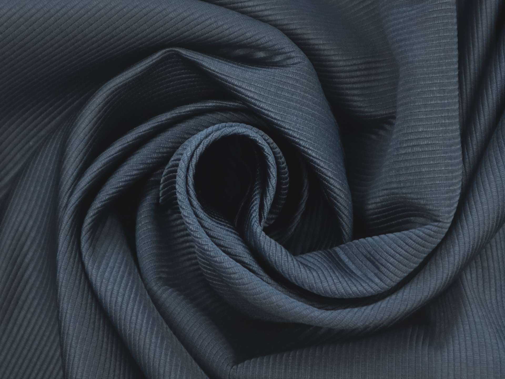 Silk Faille in Cadet Blue