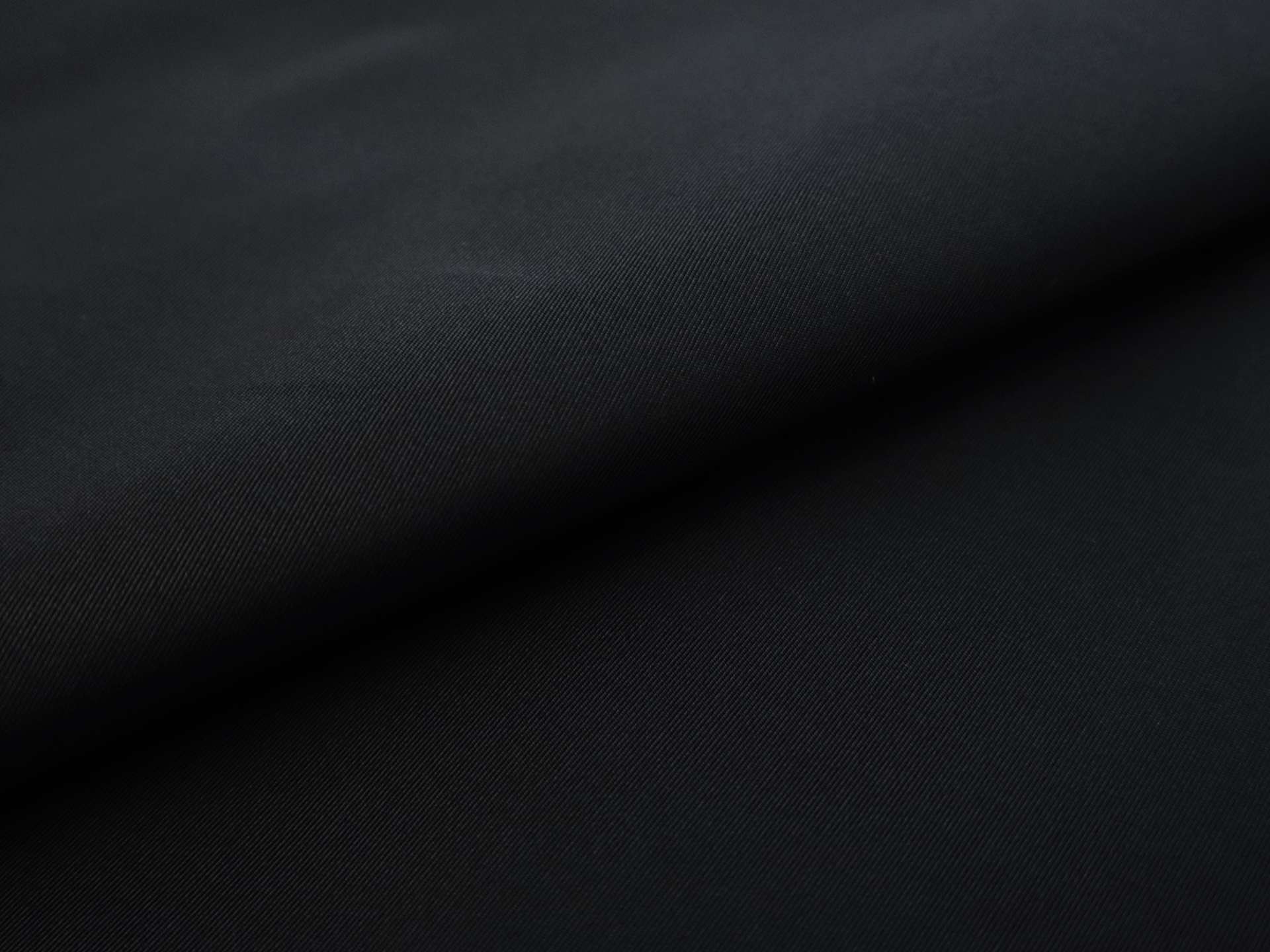 Italian Silk Gros De Londres in Midnight Navy