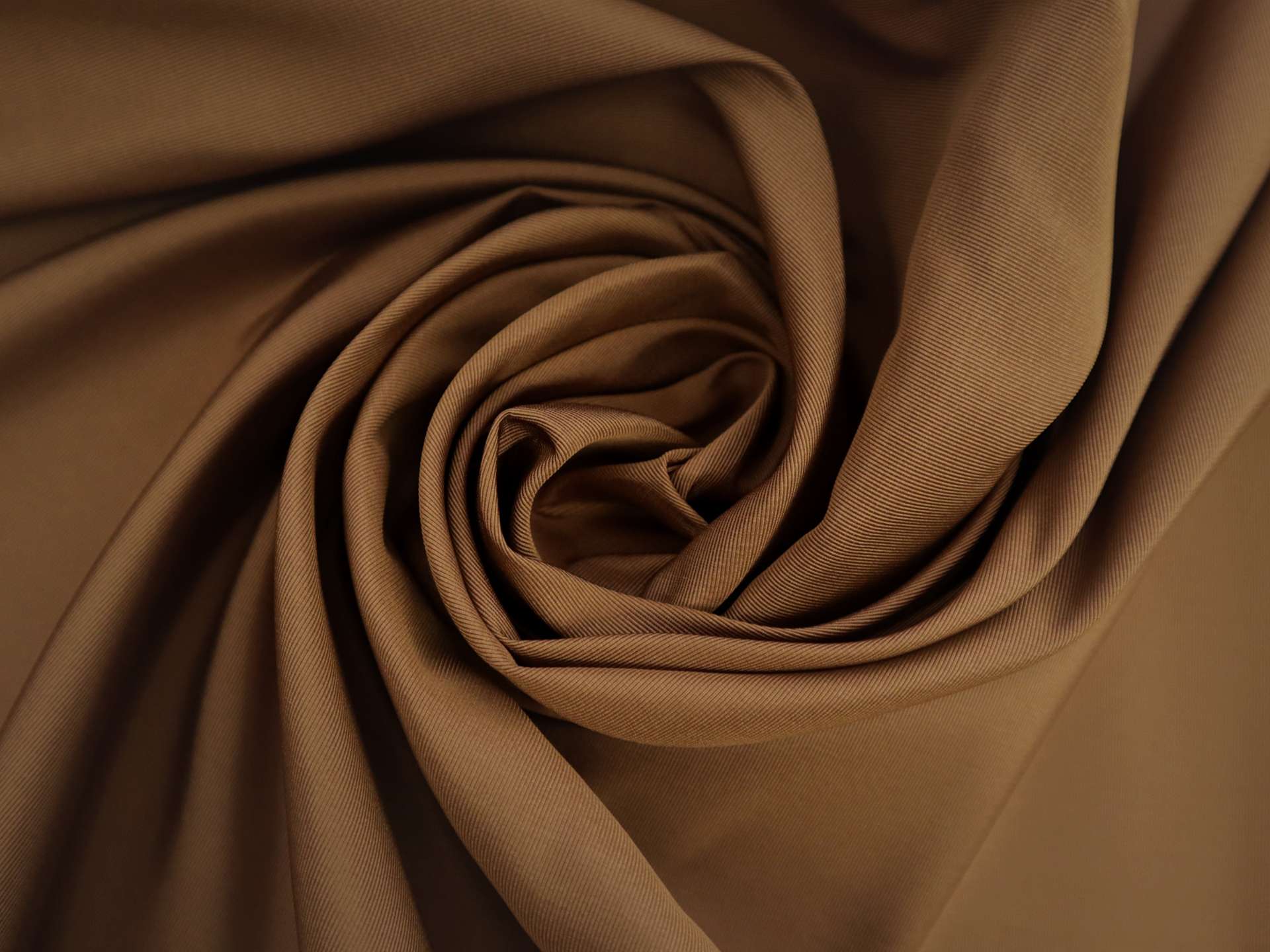 Silk Gros De Londres in Tan