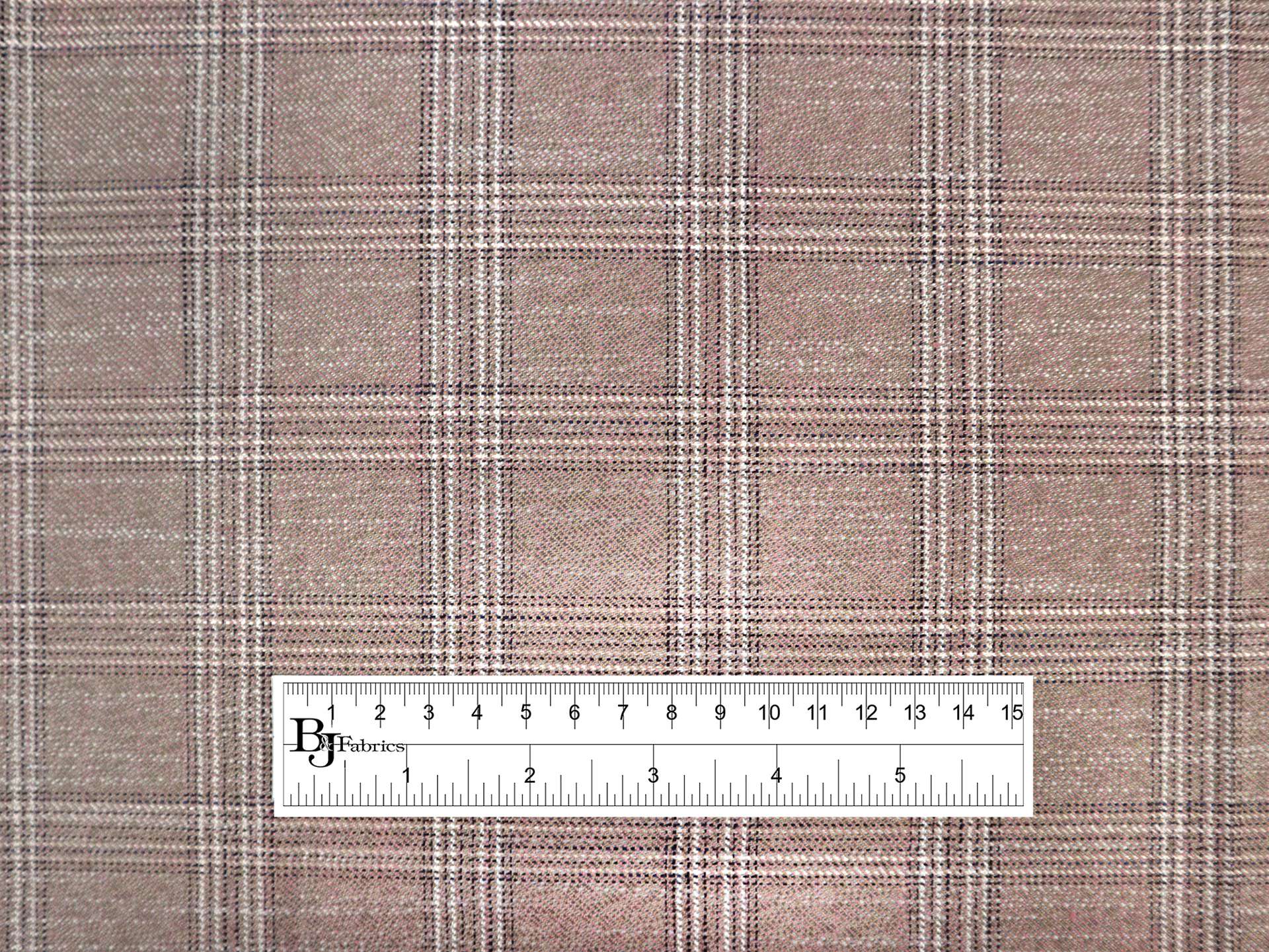 Bamboo Plaid Suiting