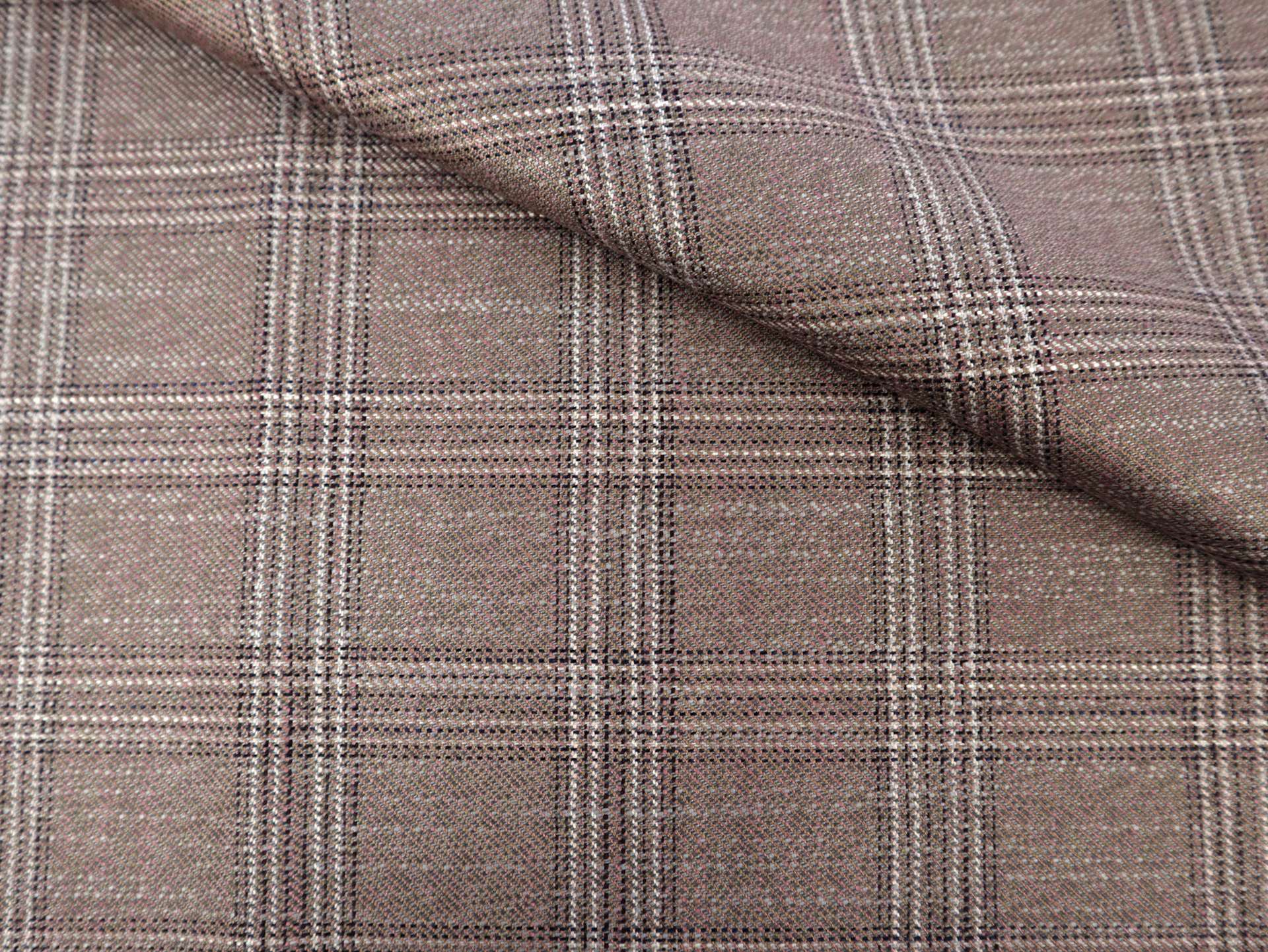 Bamboo Plaid Suiting