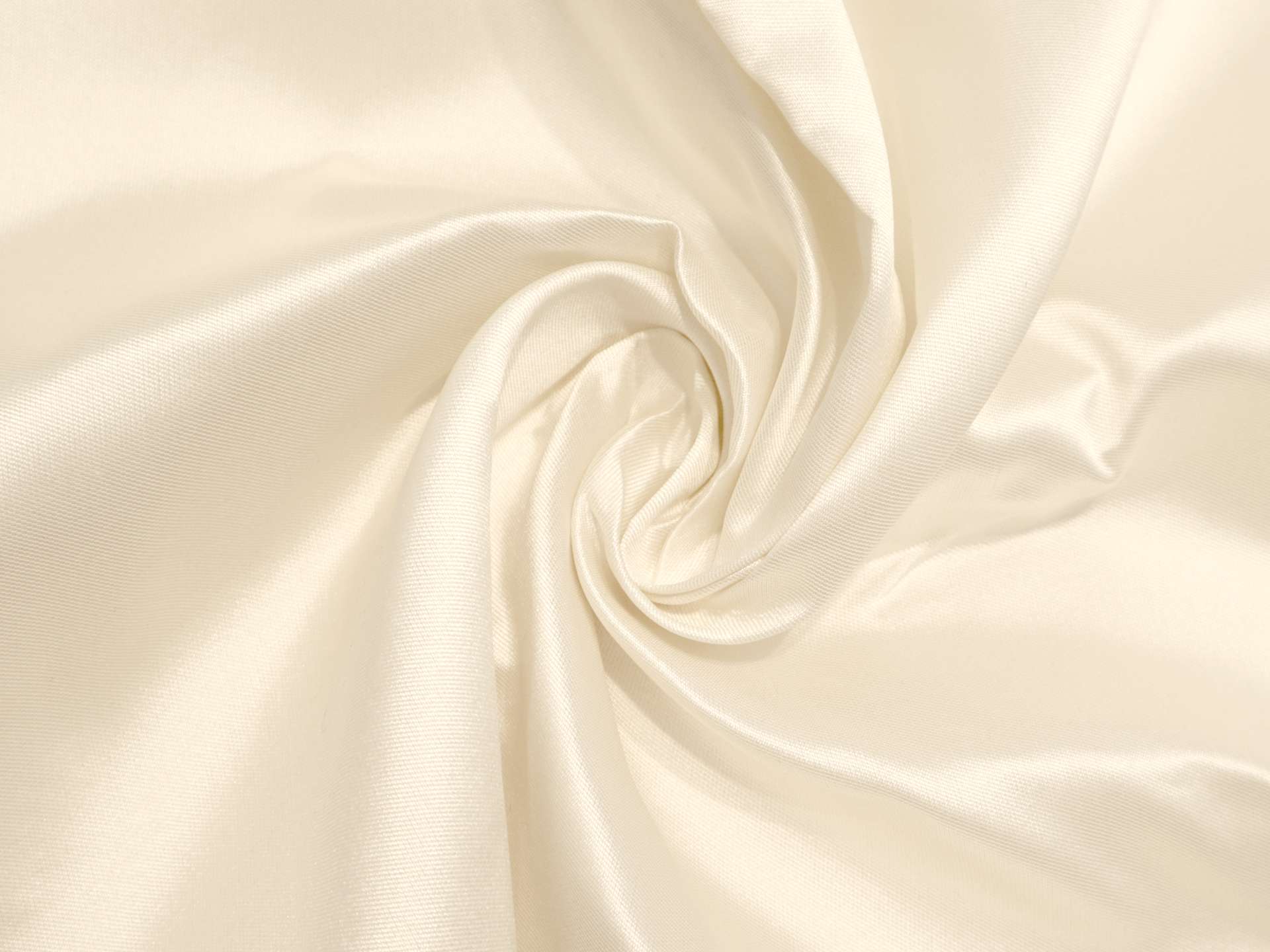 Silk & Polyester Blend Mikado in Off White