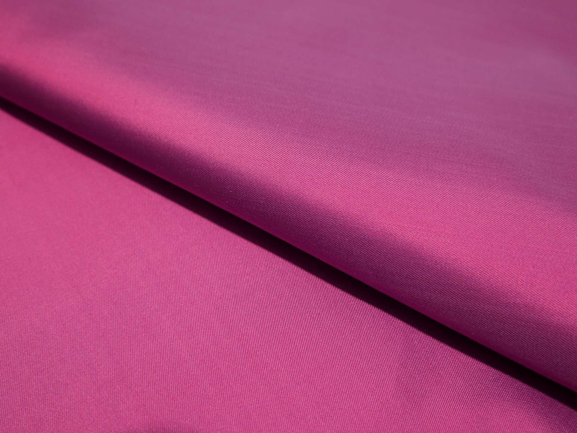 Iridescent Silk Zibeline in Raspberry