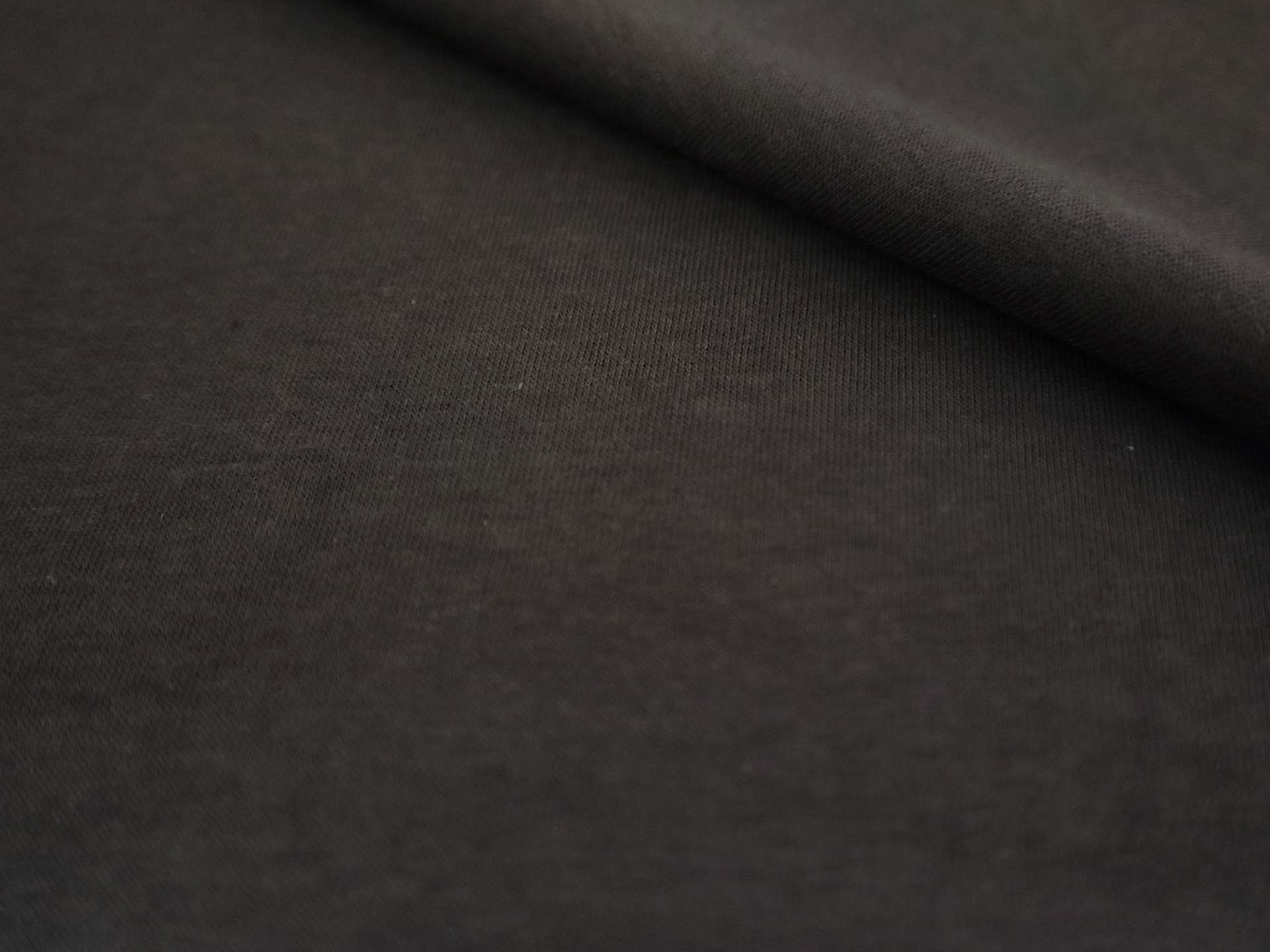 Cotton Jersey in Espresso