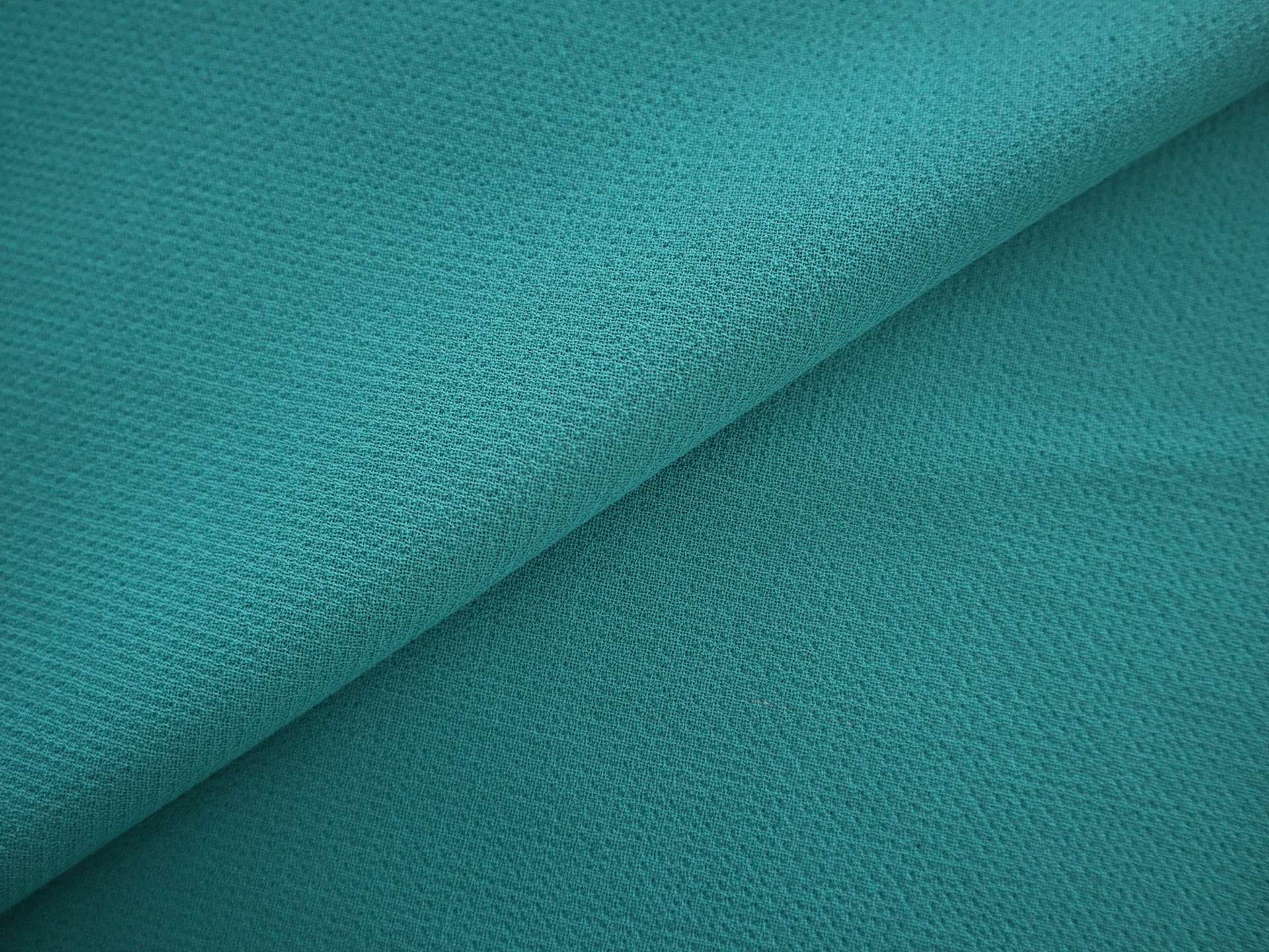 Italian Wool Double Crepe in Pine Green