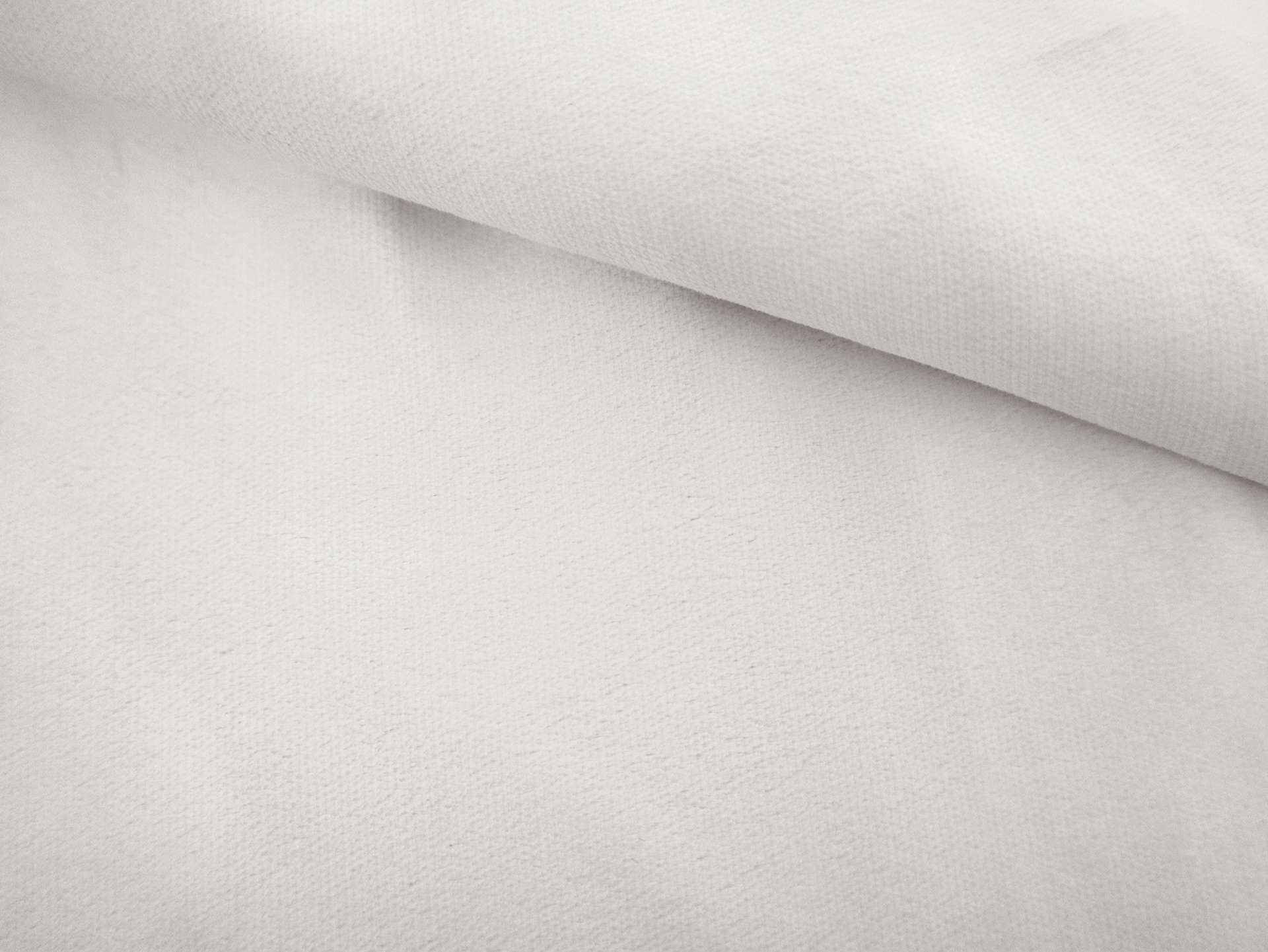Silk Blend Panné Velvet in White
