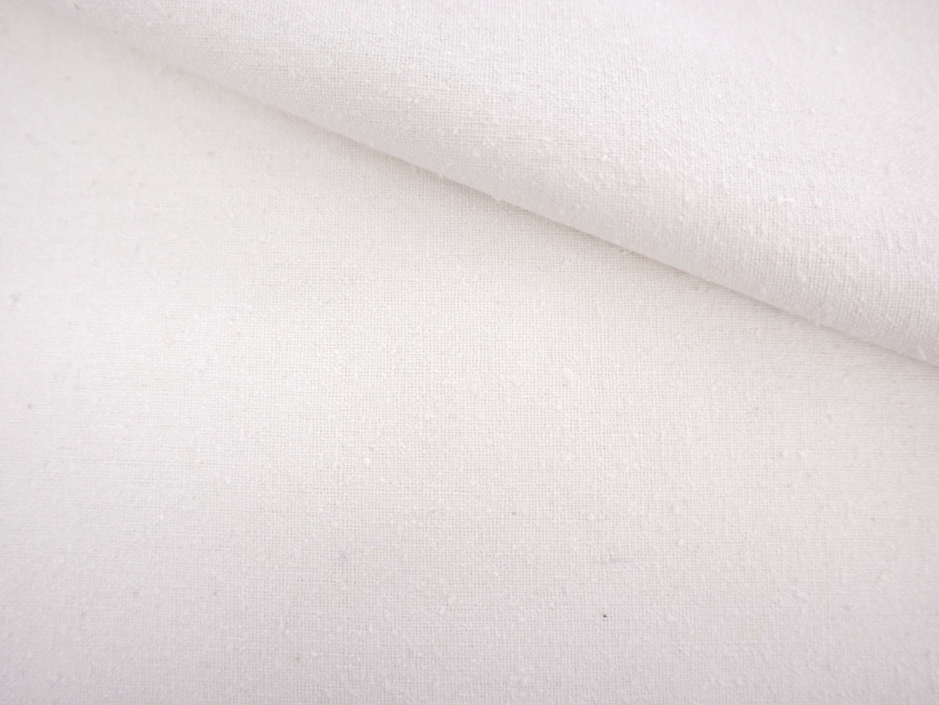 Silk Noil in Natural White