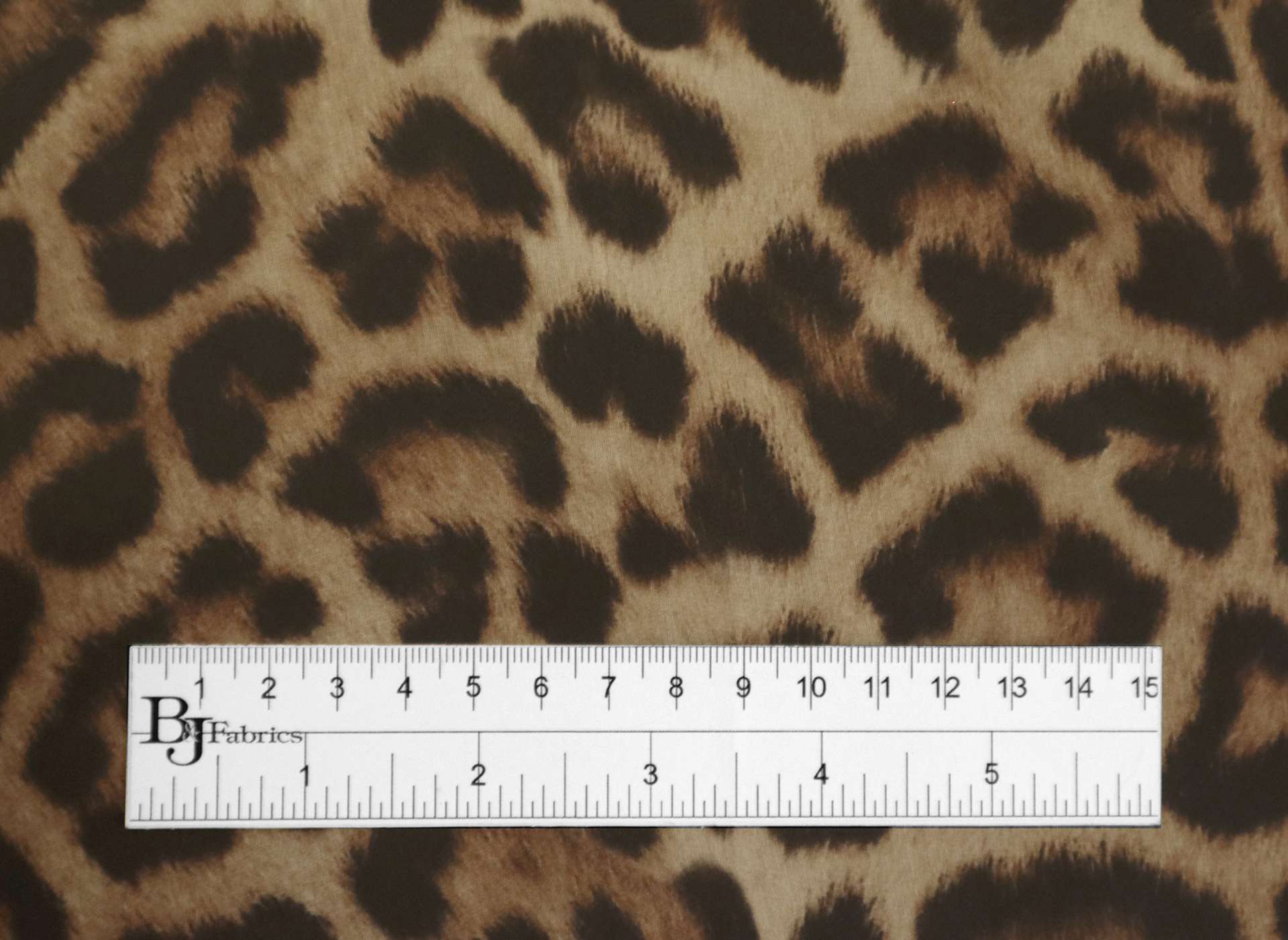 Printed Silk Organza with Animal Print