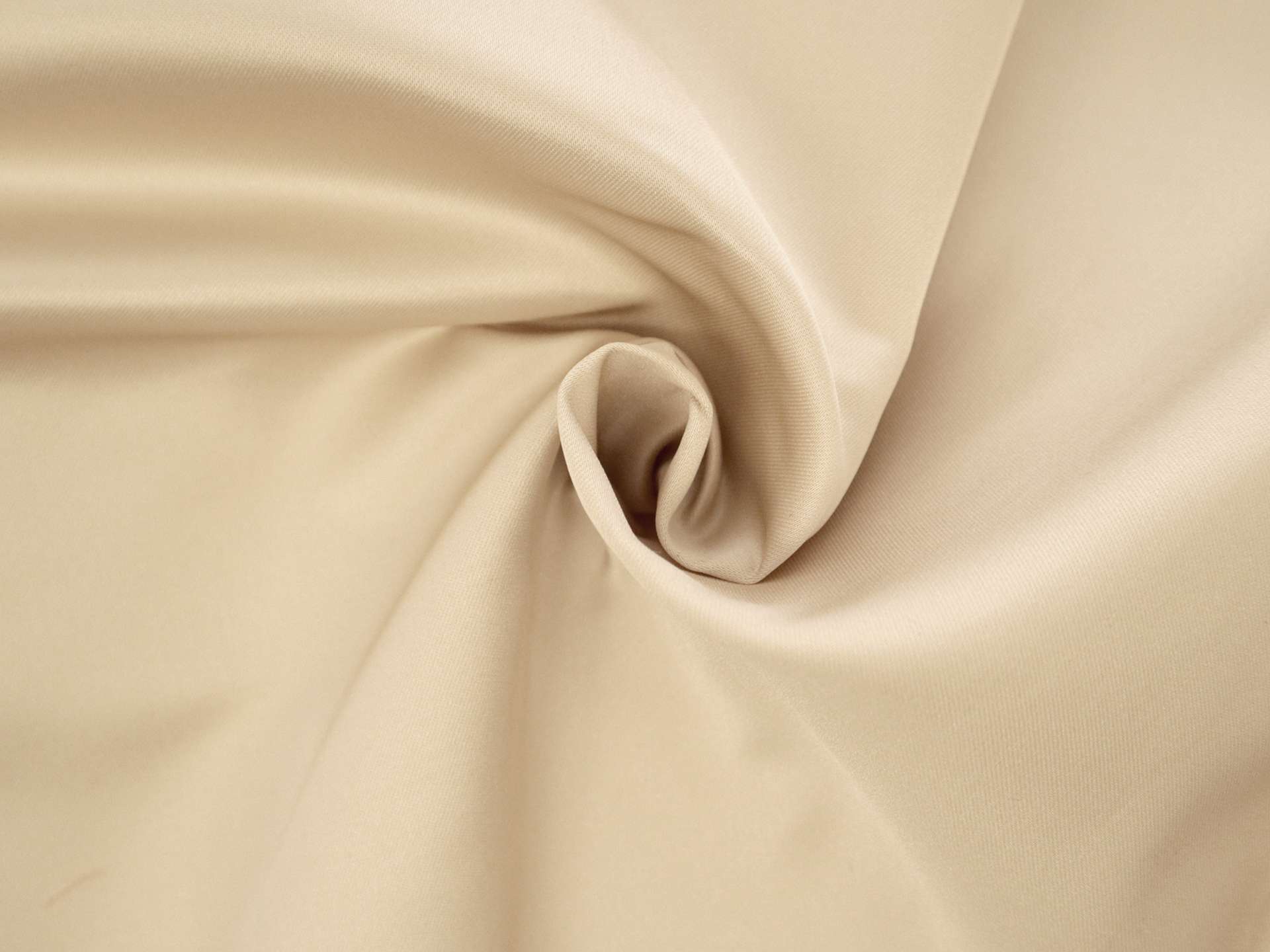Silk and Rayon Duchesse Satin in Light Sand