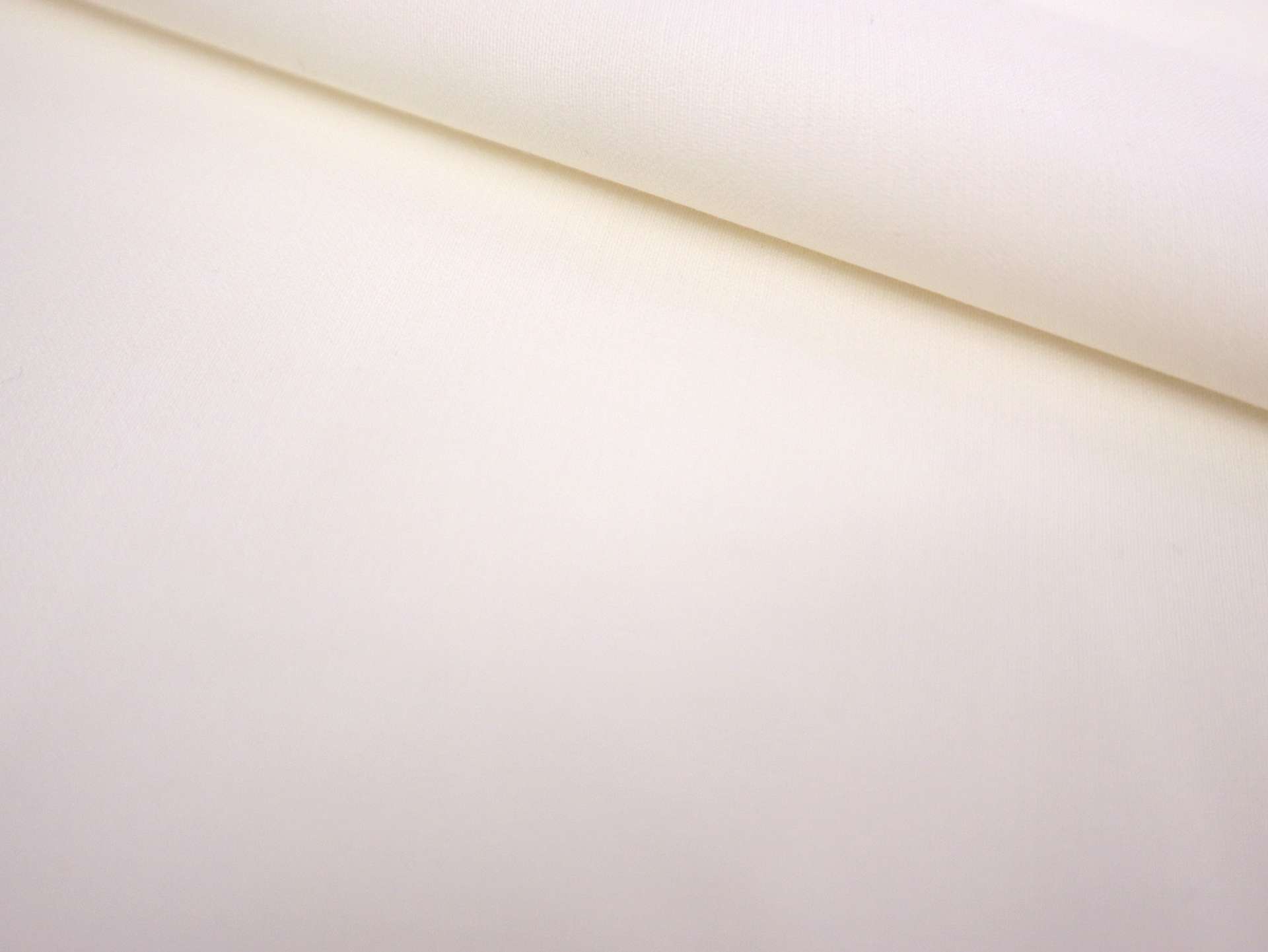 Italian Super 130s Wool Satin Faille in Ivory