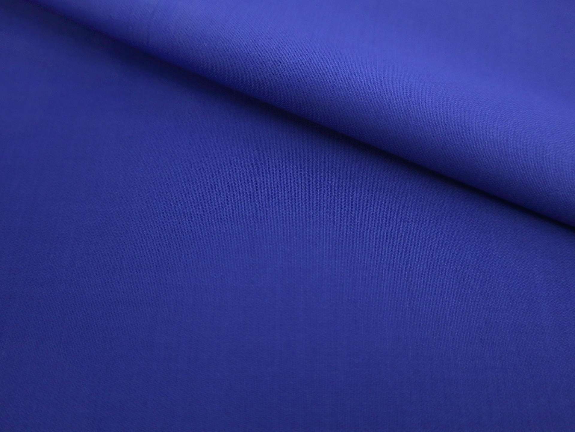 Italian Super 130s Wool Satin Faille in Royal Blue