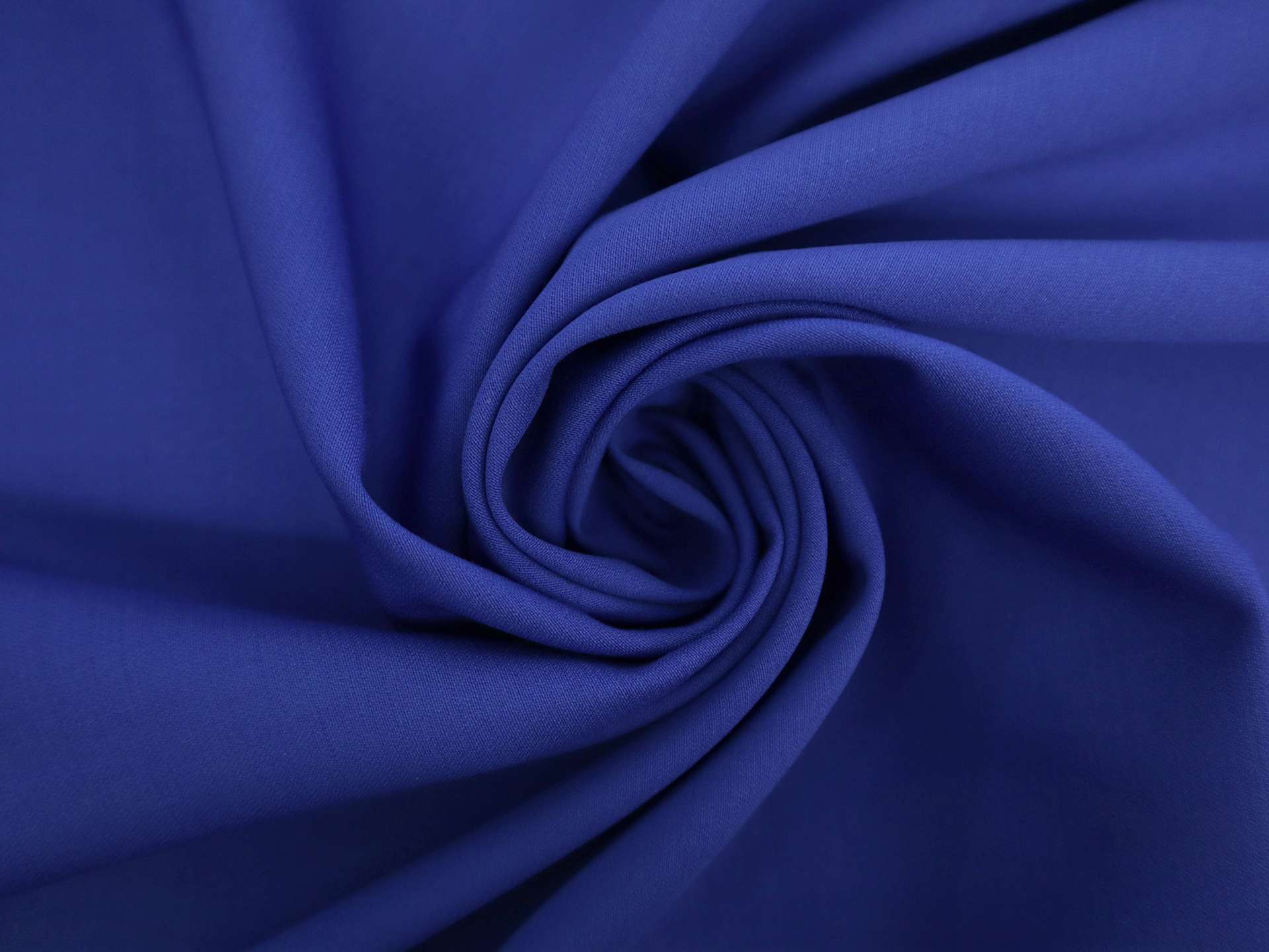 Italian Super 130s Wool Satin Faille in Royal Blue