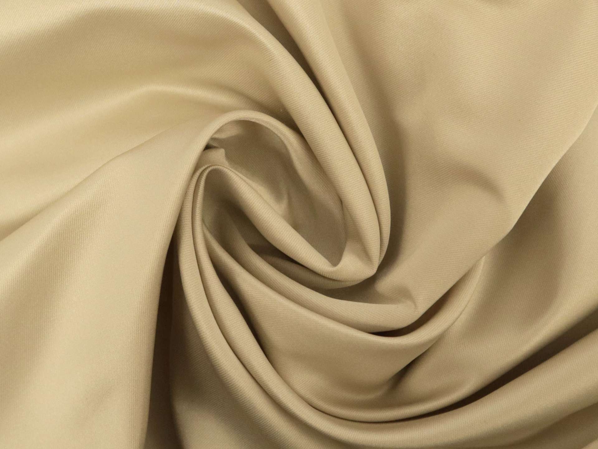 Silk and Rayon Duchesse Satin in Taupe