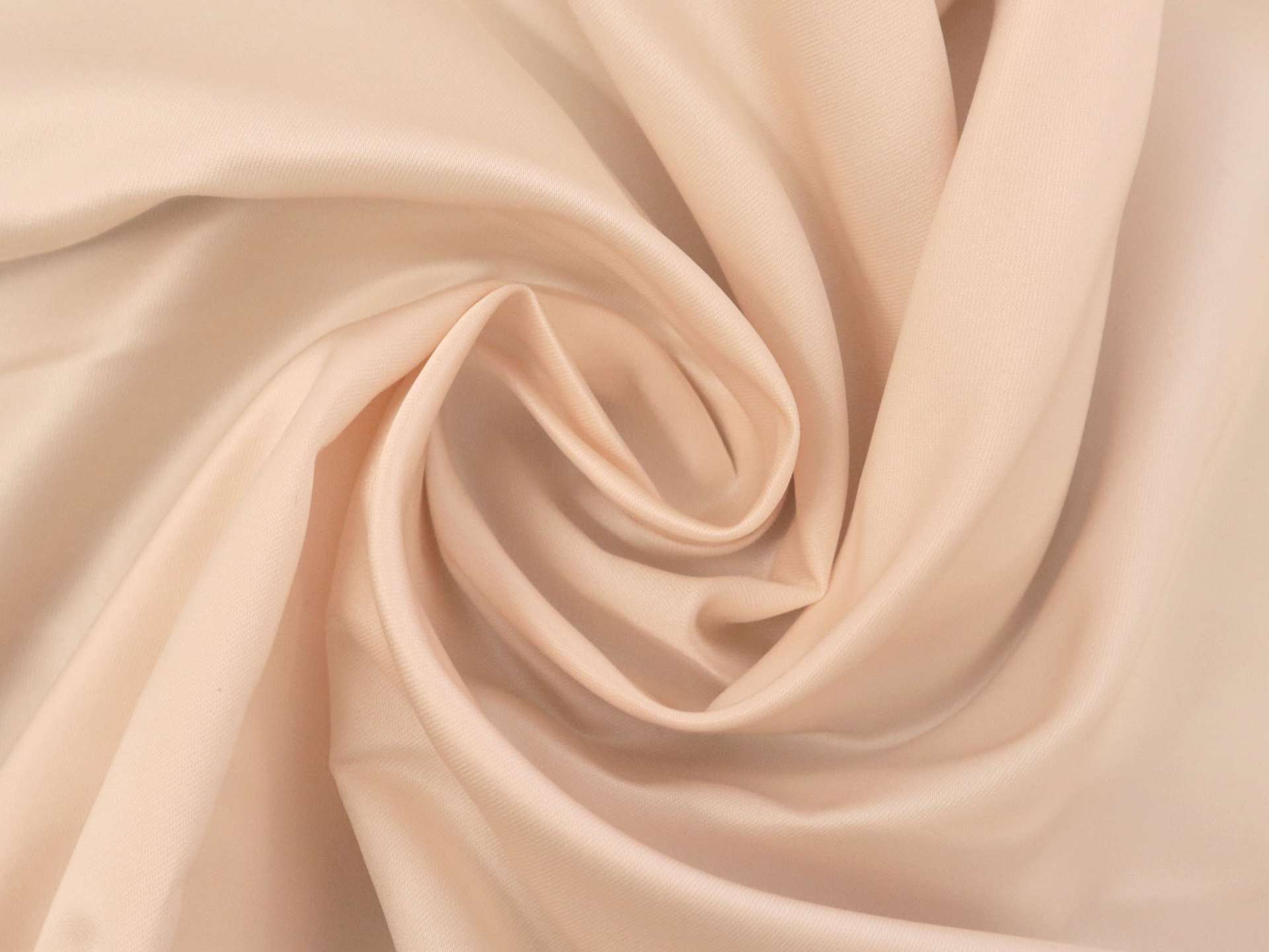 Silk and Rayon Duchesse Satin in Pale Pink