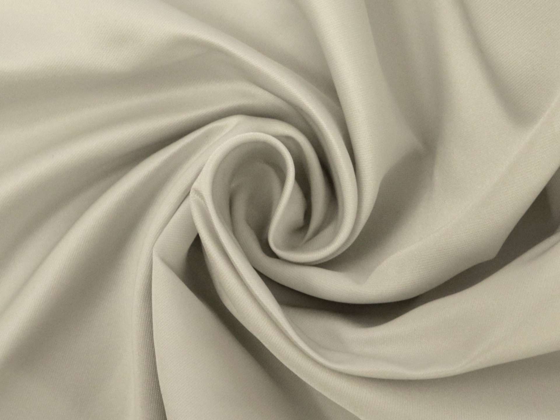 Silk and Rayon Duchesse Satin in Silver