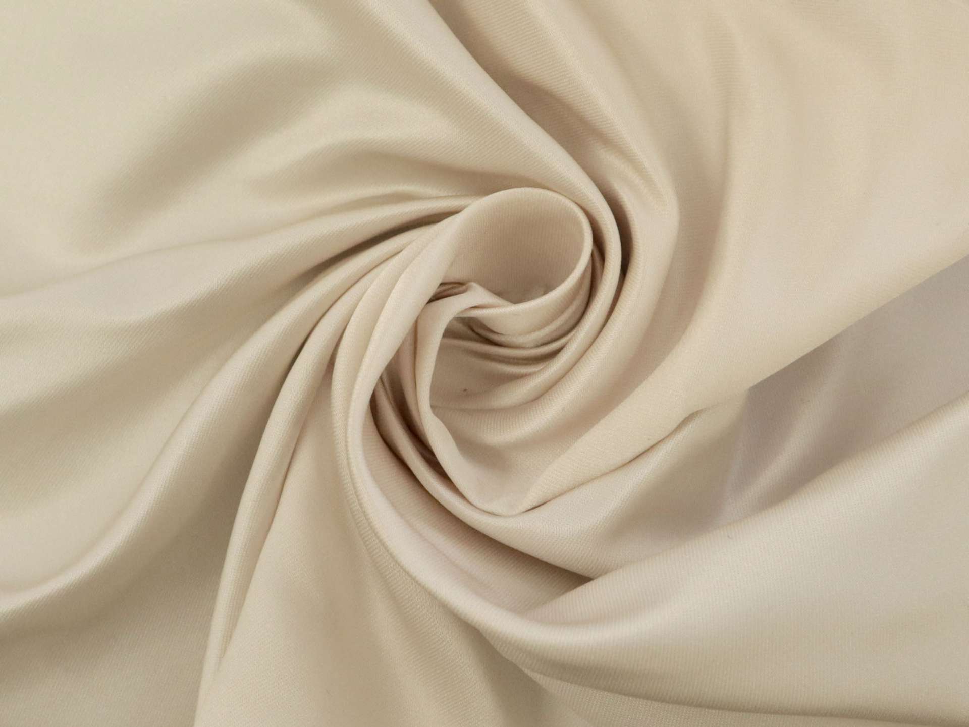 Silk and Rayon Duchesse Satin in Off White