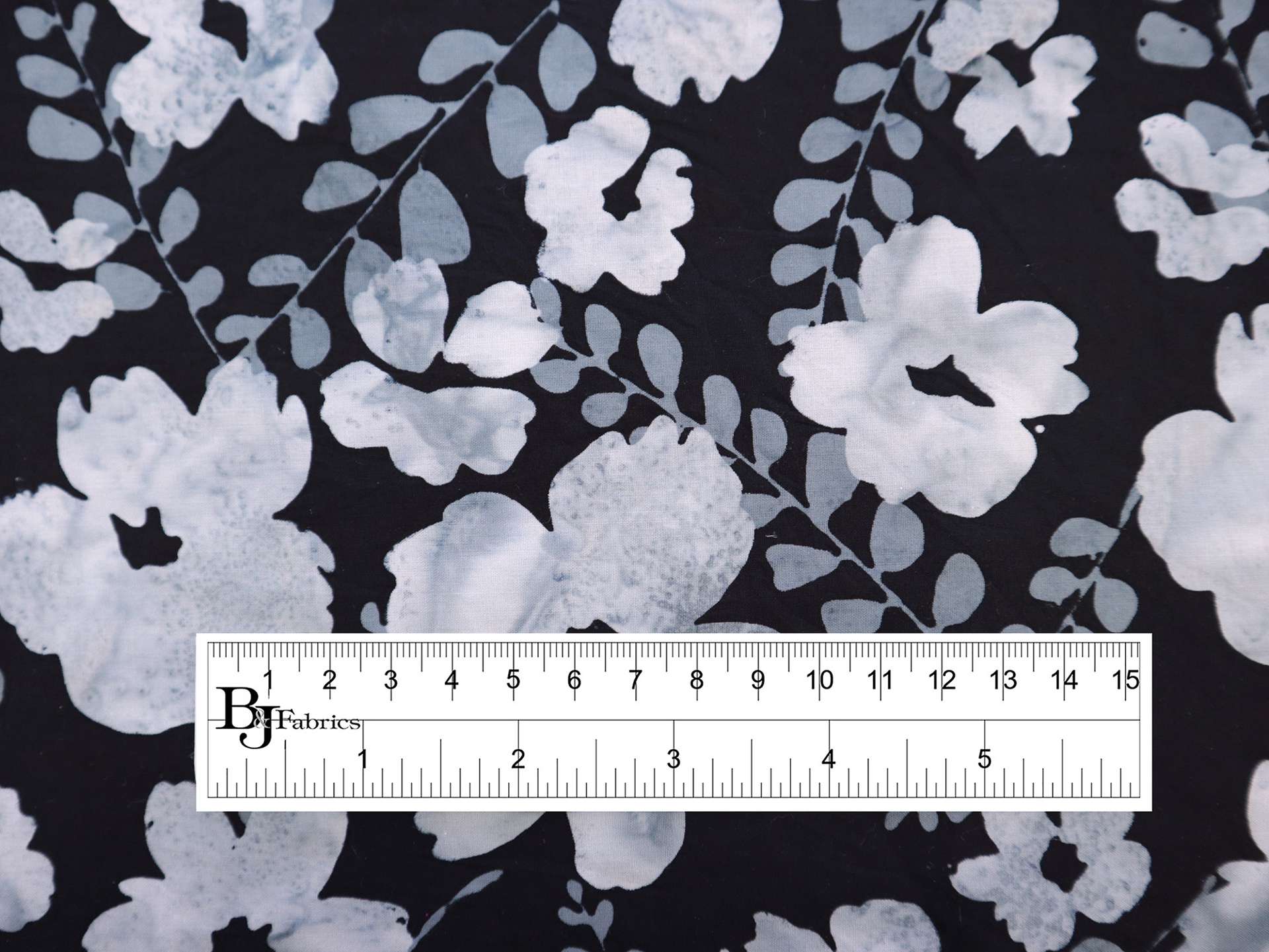 Cotton Batik with Floral Print