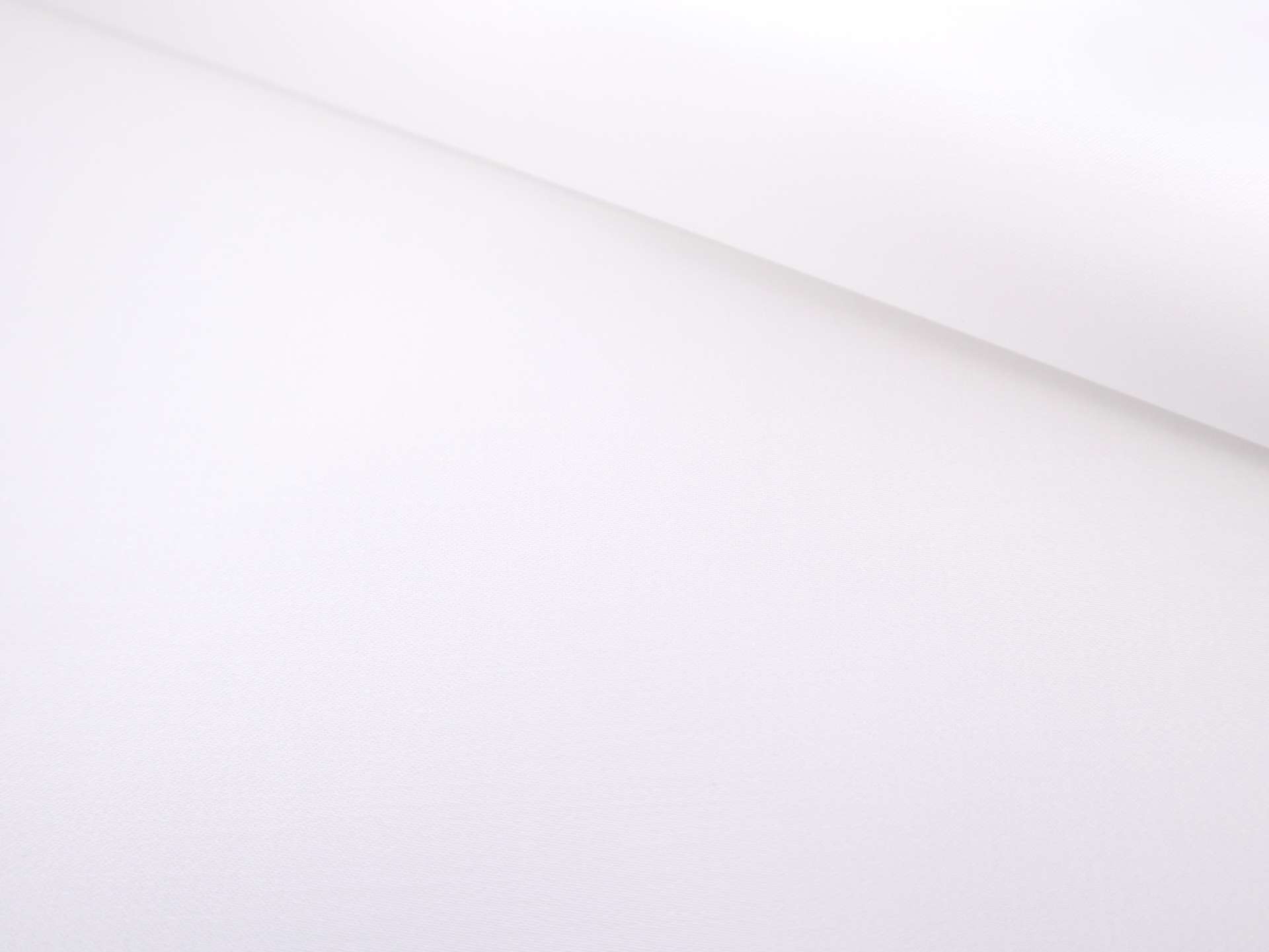 Heavy Cotton Satin in White