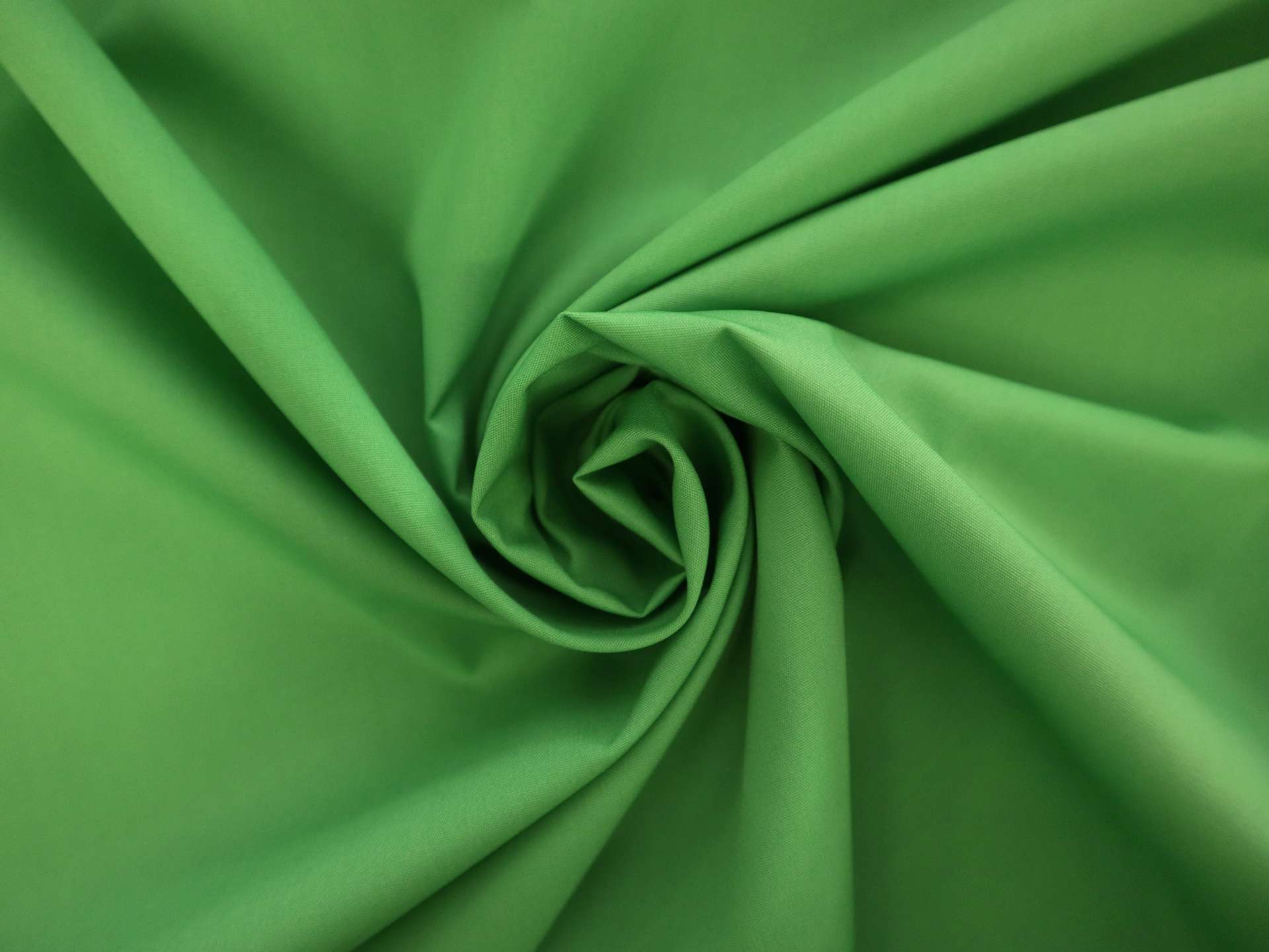 Poly Cotton Broadcloth in Green