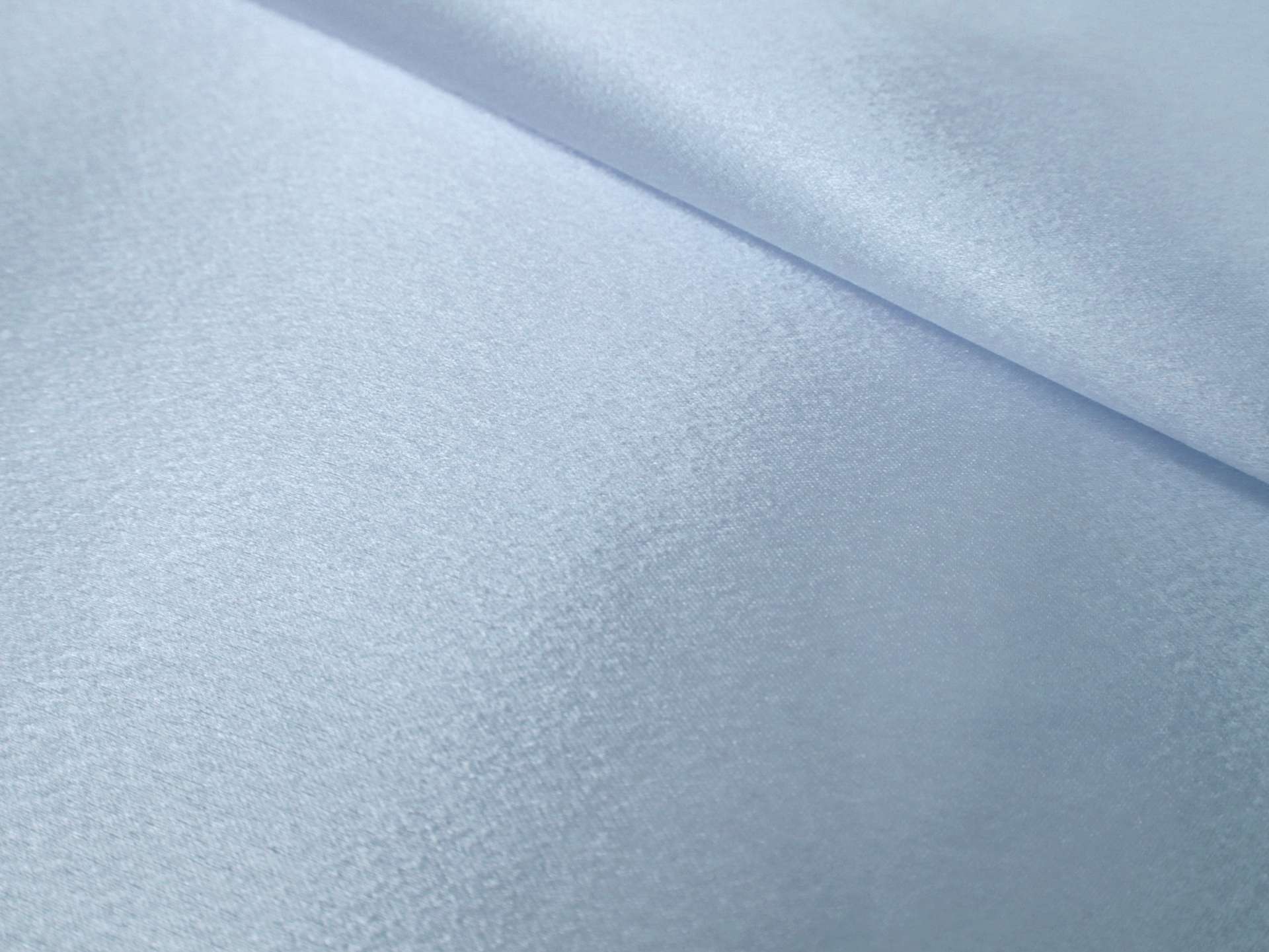 Polyester Crepe Back Satin in Baby Blue