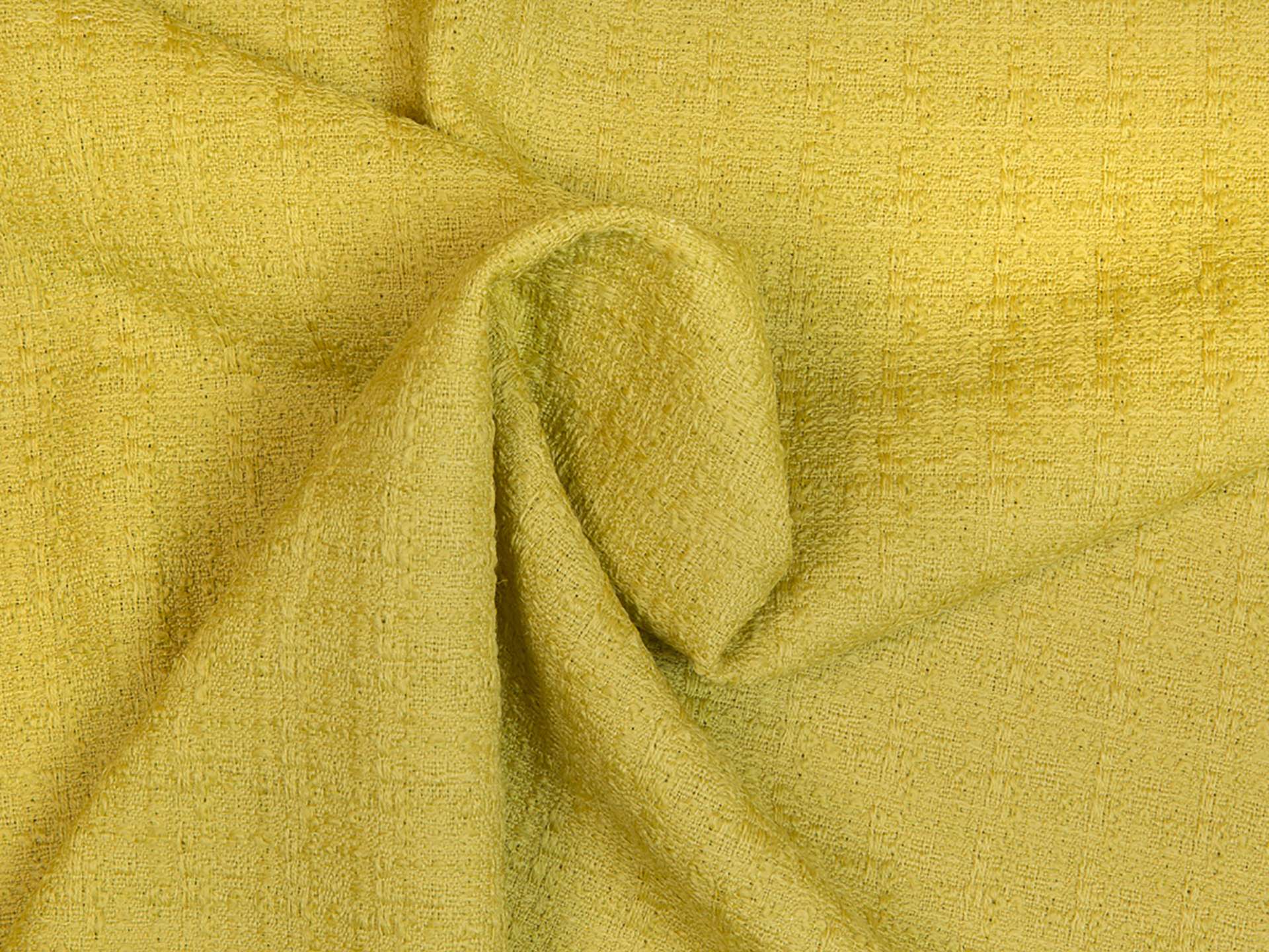 Couture Wool Tweed in Chartreuse